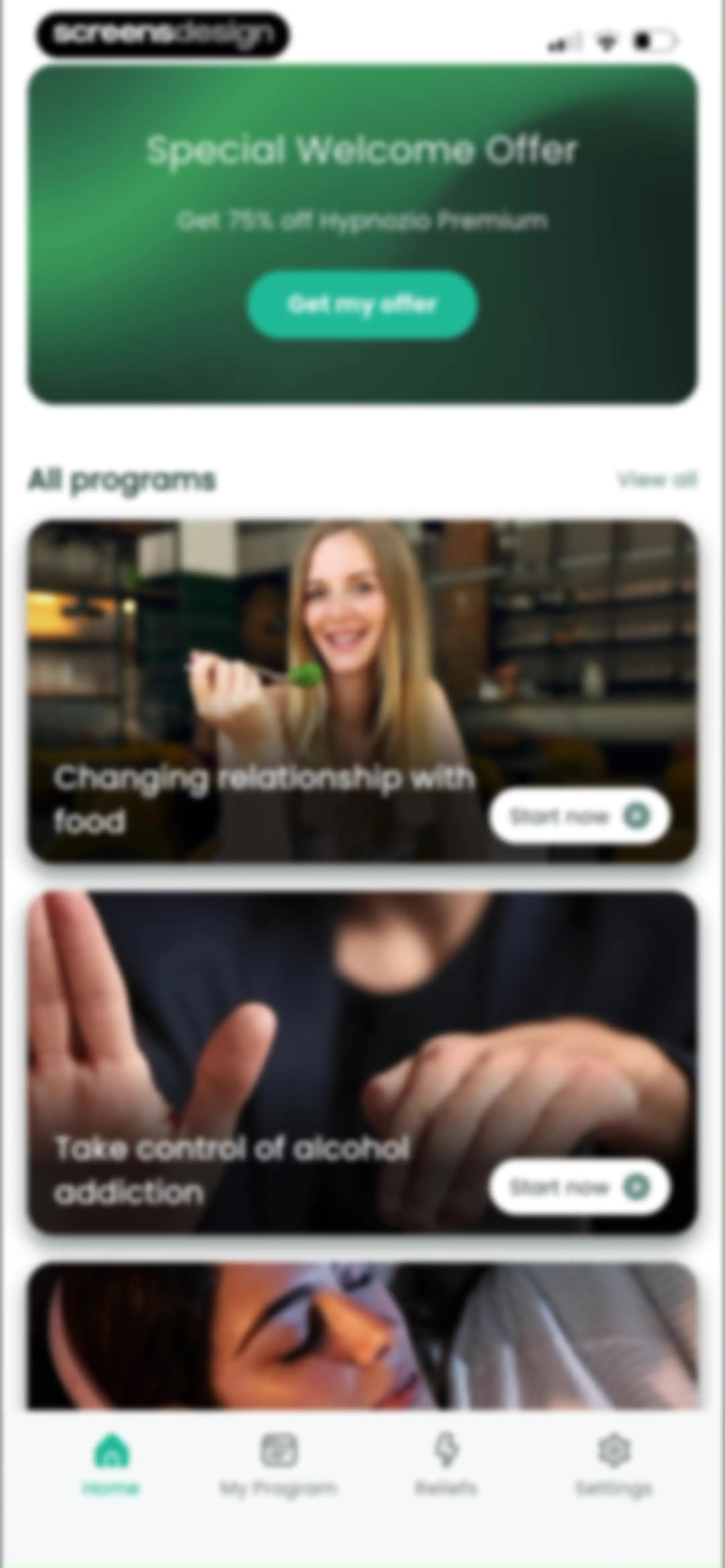 Hypnozio: Hypnotherapy & Care screen 39