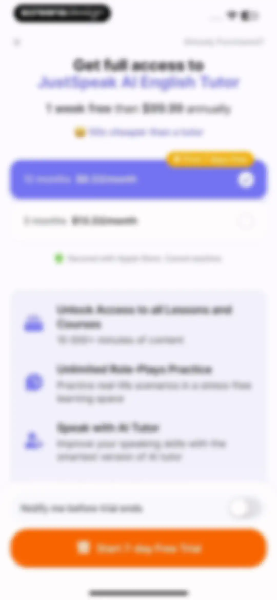 JustSpeak – AI English Tutor screen 45