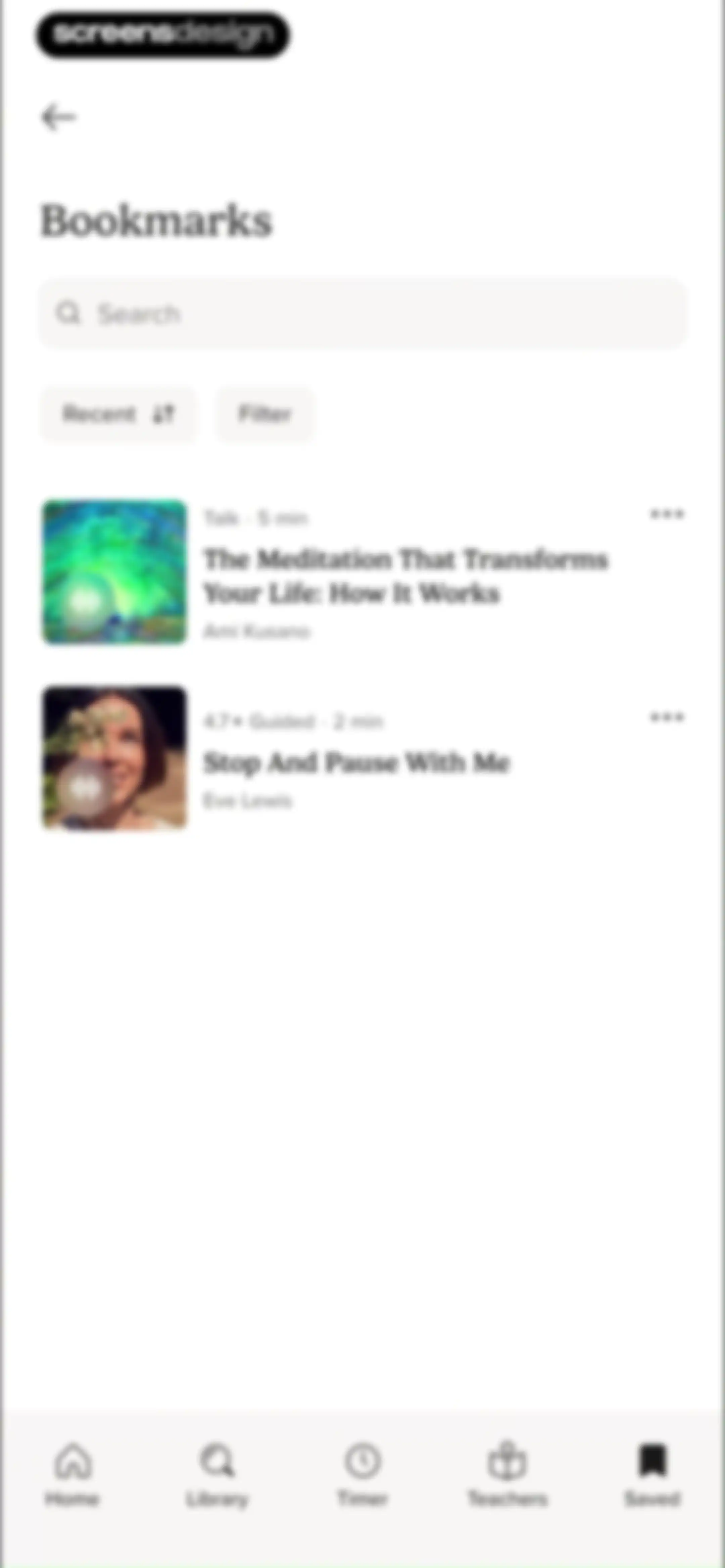 Insight Timer: Meditate, Sleep screen 205