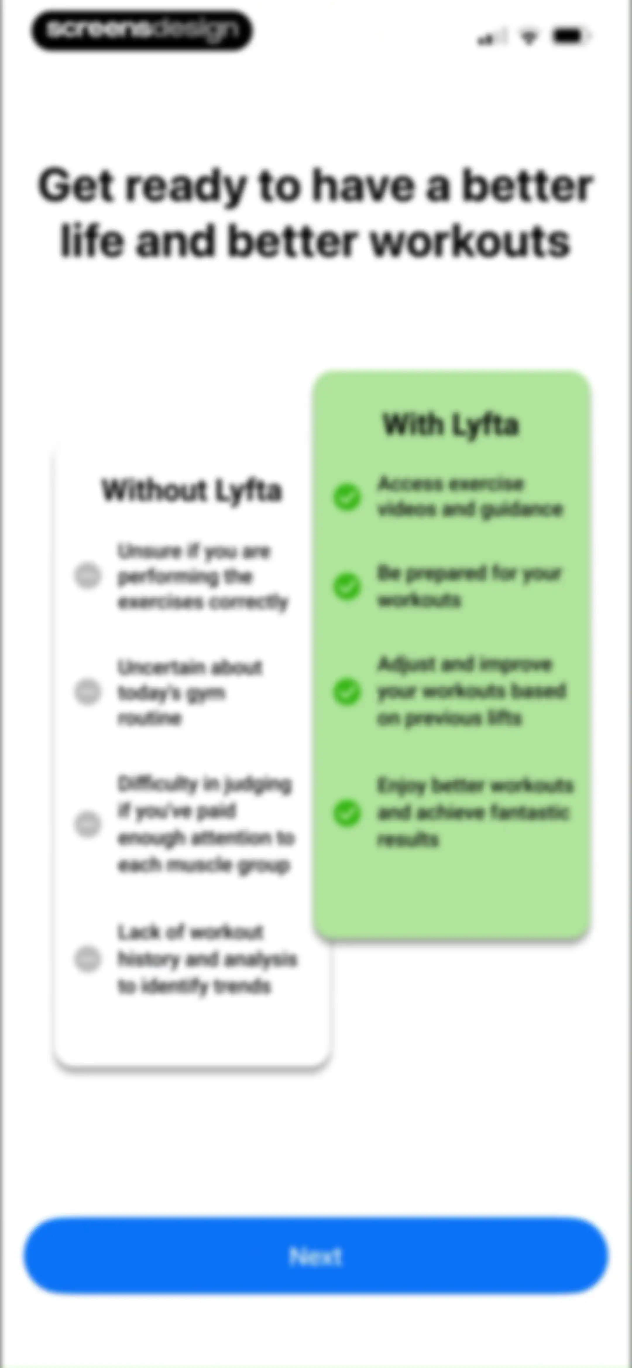 Lyfta: Gym Workout Tracker Log screen 28
