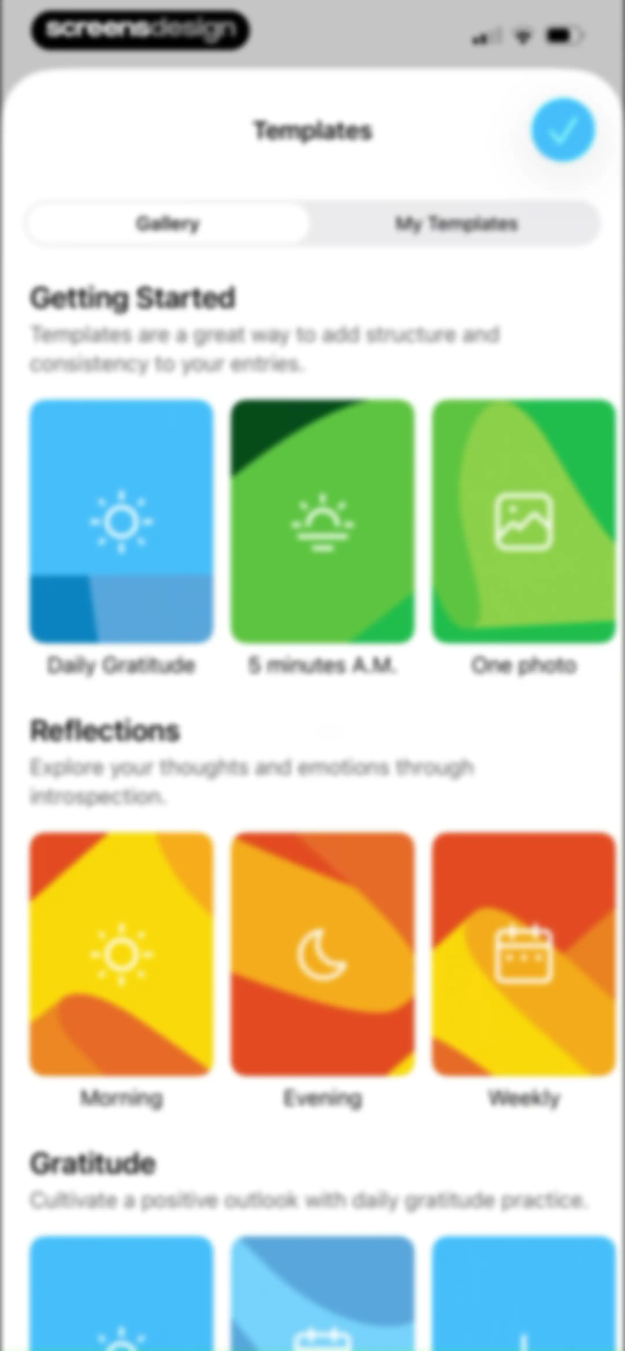 Day One: Daily Journal & Diary screen 116