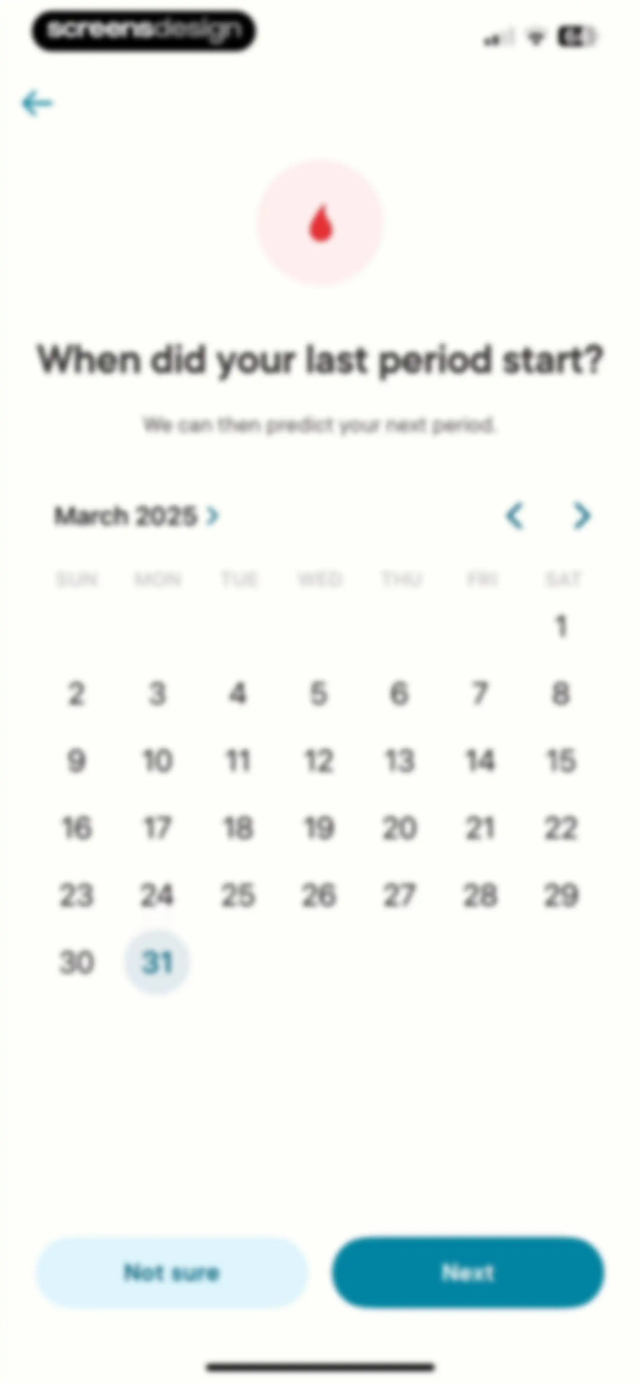 Clue Period & Cycle Tracker screen 13