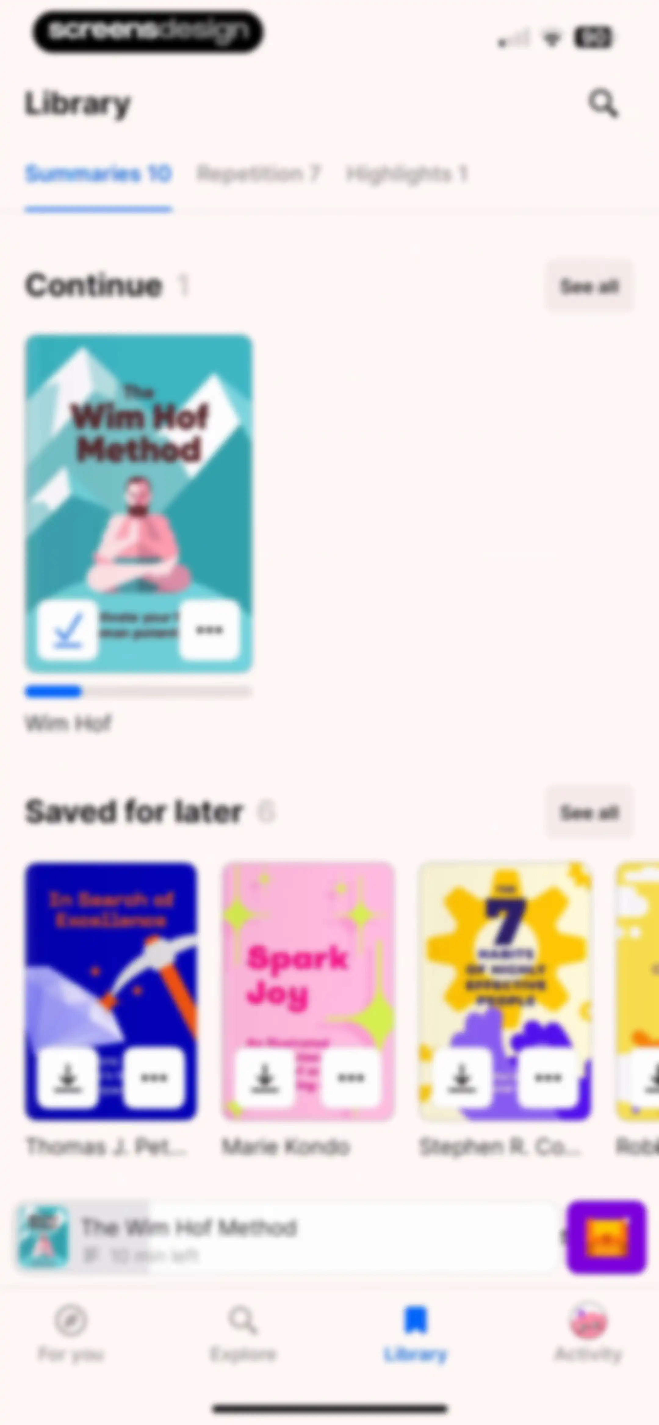 Headway - Daily Micro Learning screen 131