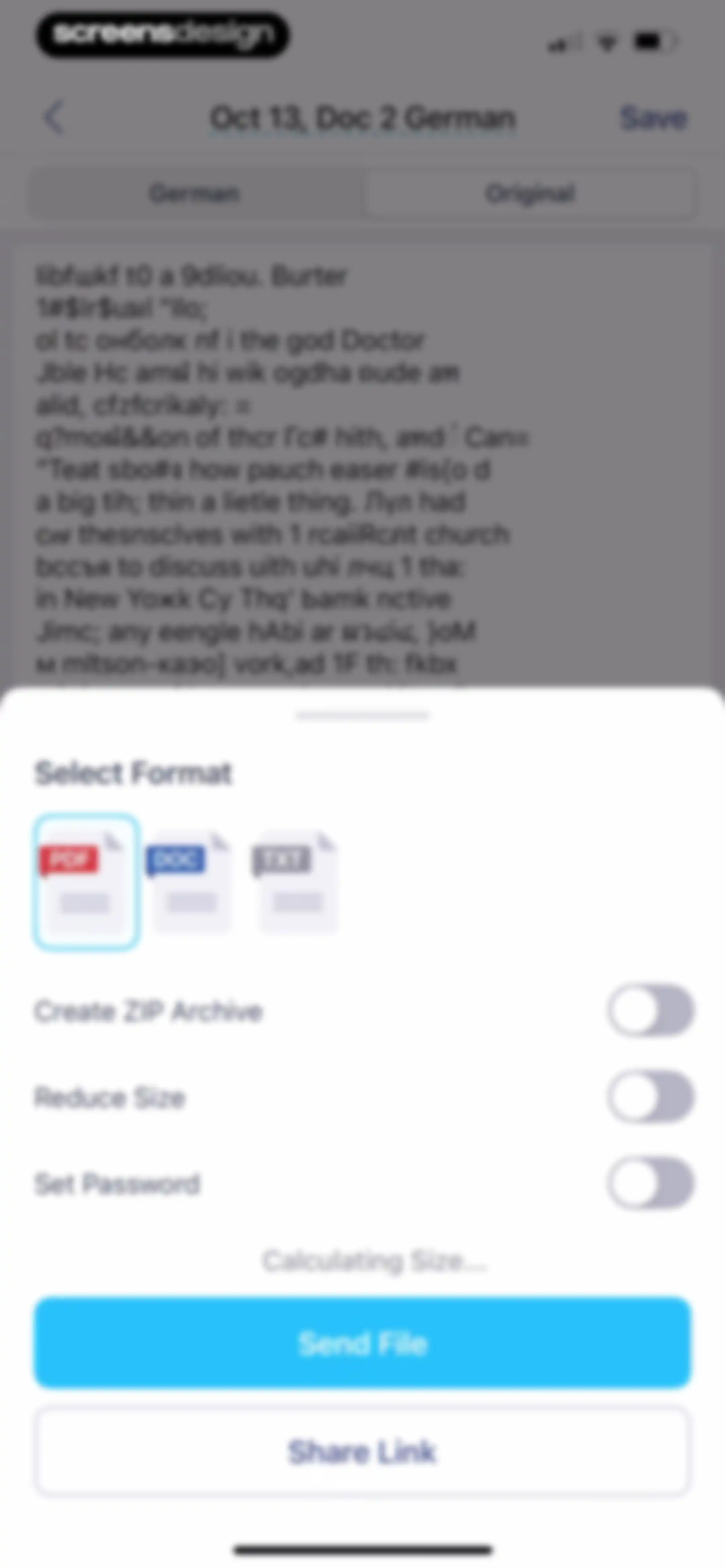 iScanner: PDF Document Scanner screen 87
