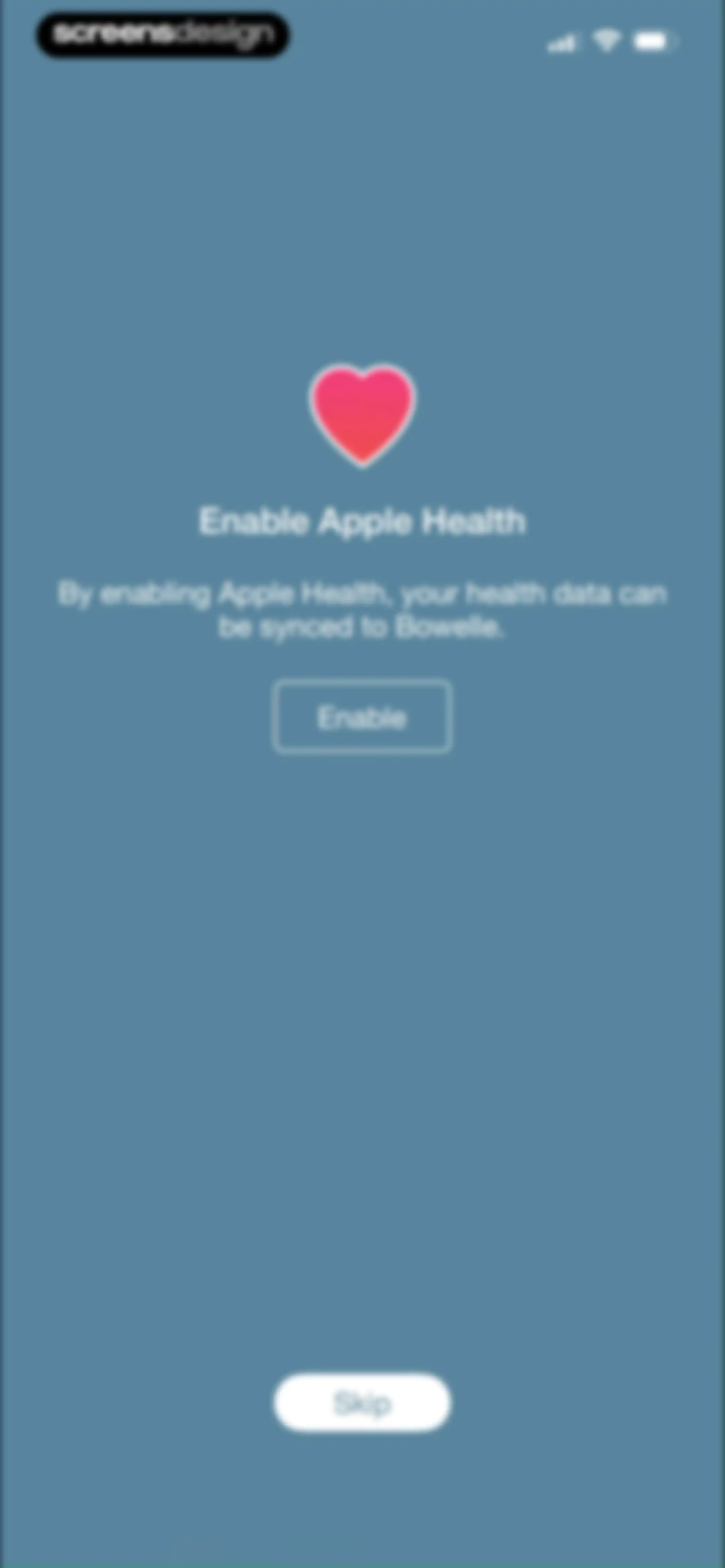 Bowelle - The IBS tracker screen 2