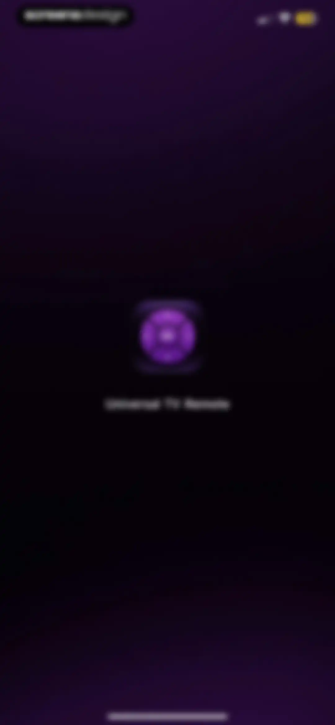 Connect TV Remote screen 1