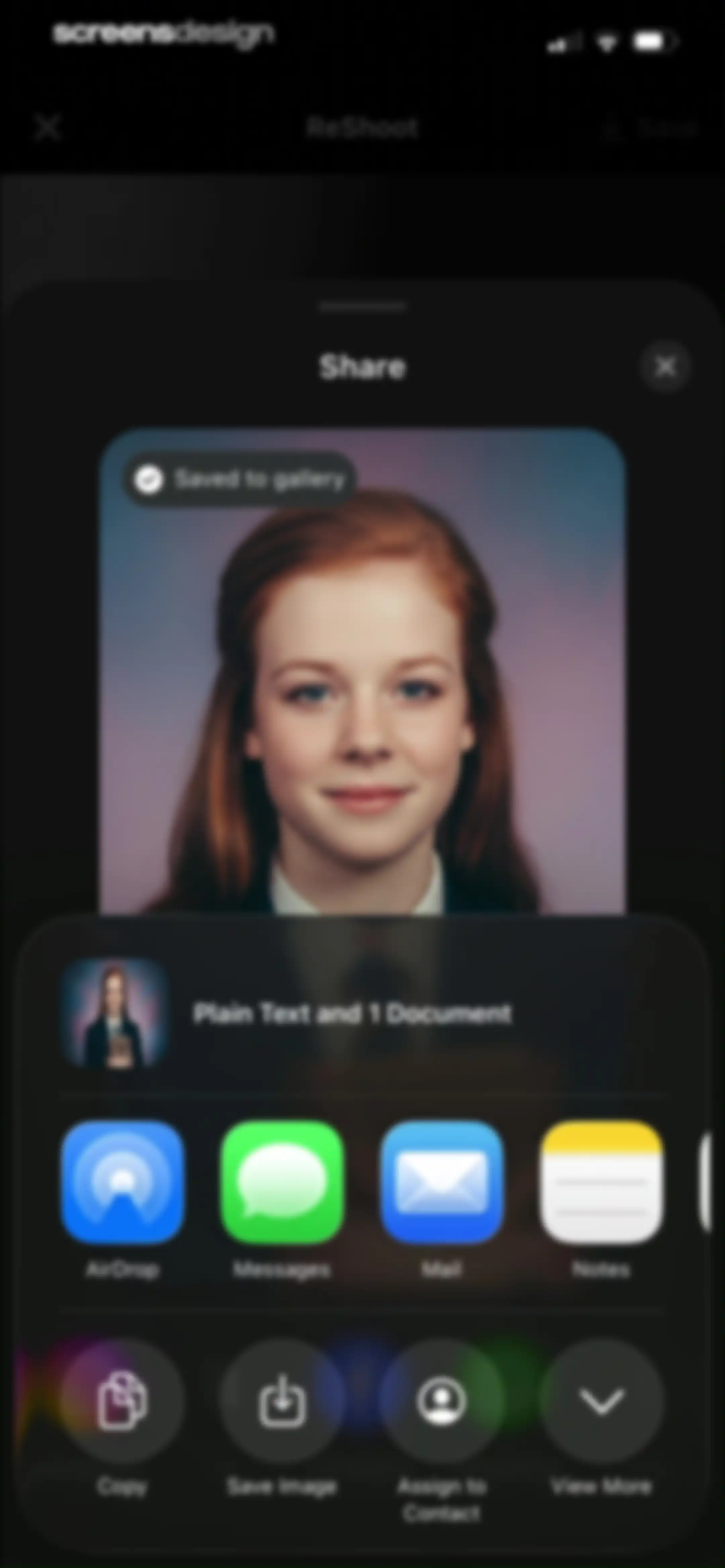 ReShoot: AI Photos & Edits screen 31
