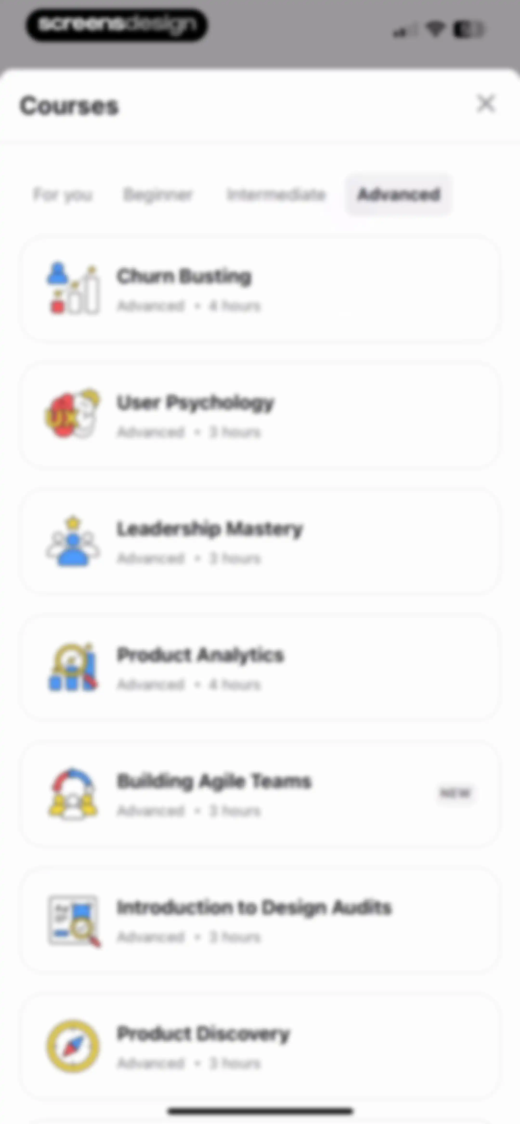 Uxcel: Learn UX & UI Design screen 64