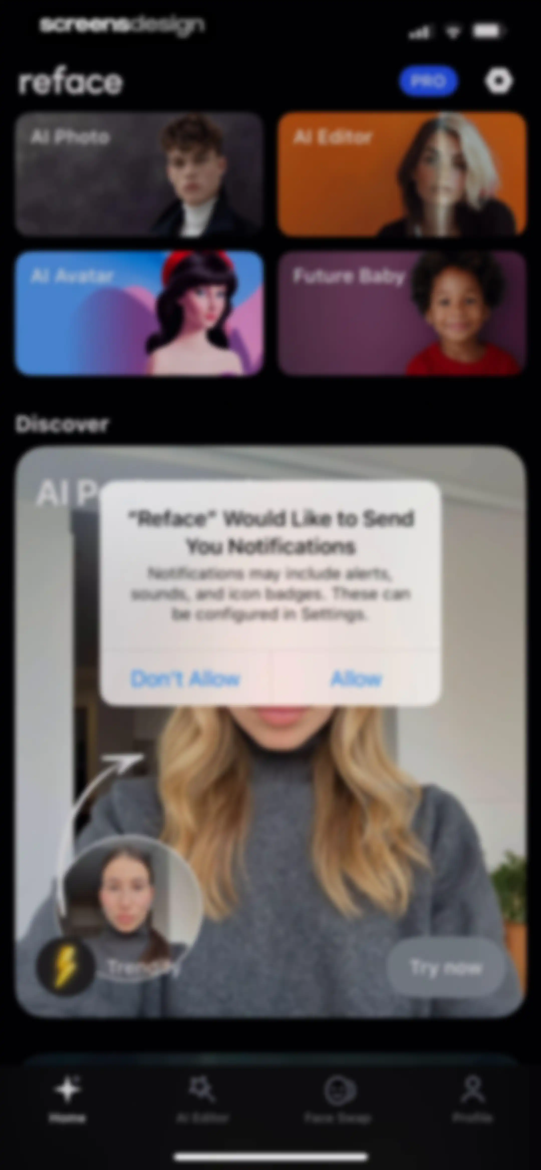 Reface: Face Edit AI Photo App screen 26