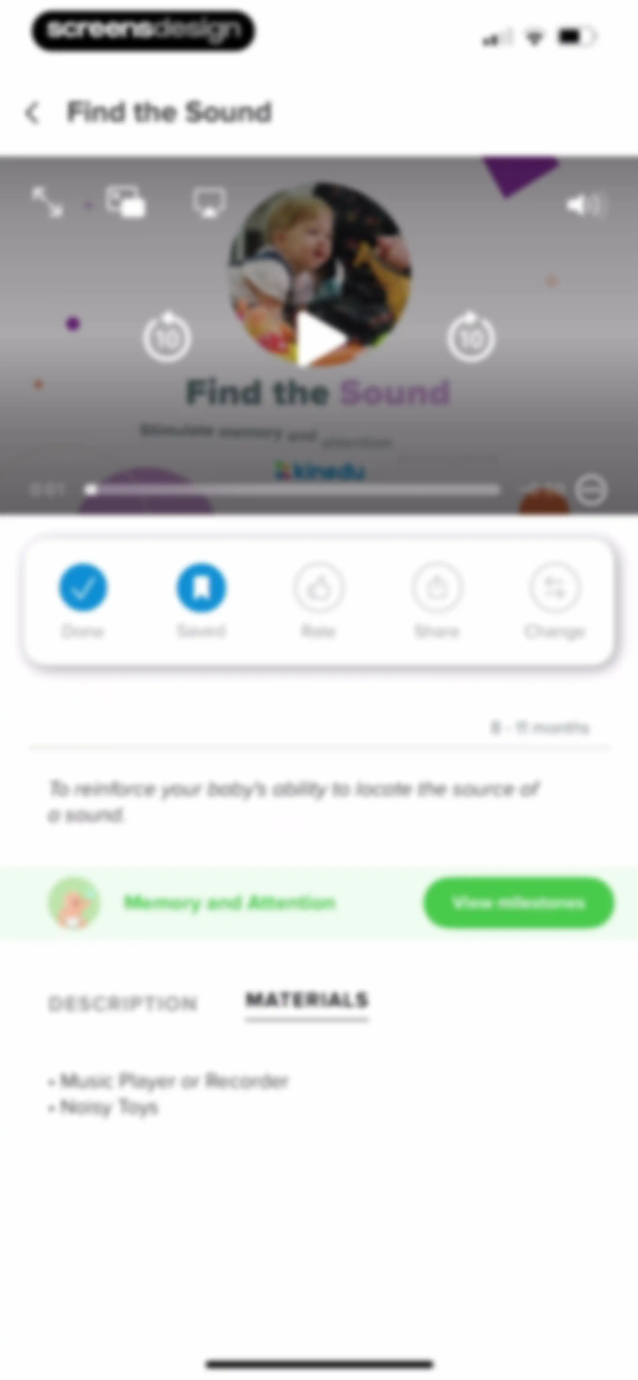 Kinedu: Baby Development screen 71