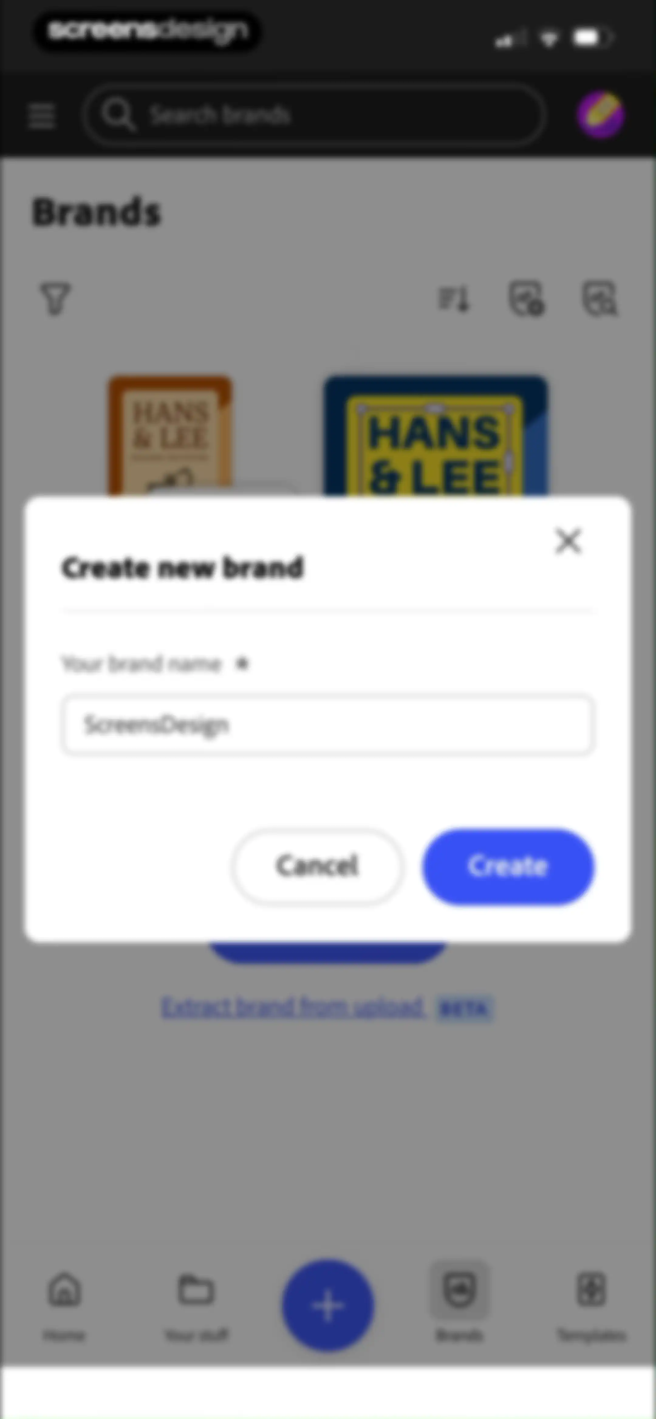 Adobe Express: Create Anything screen 143