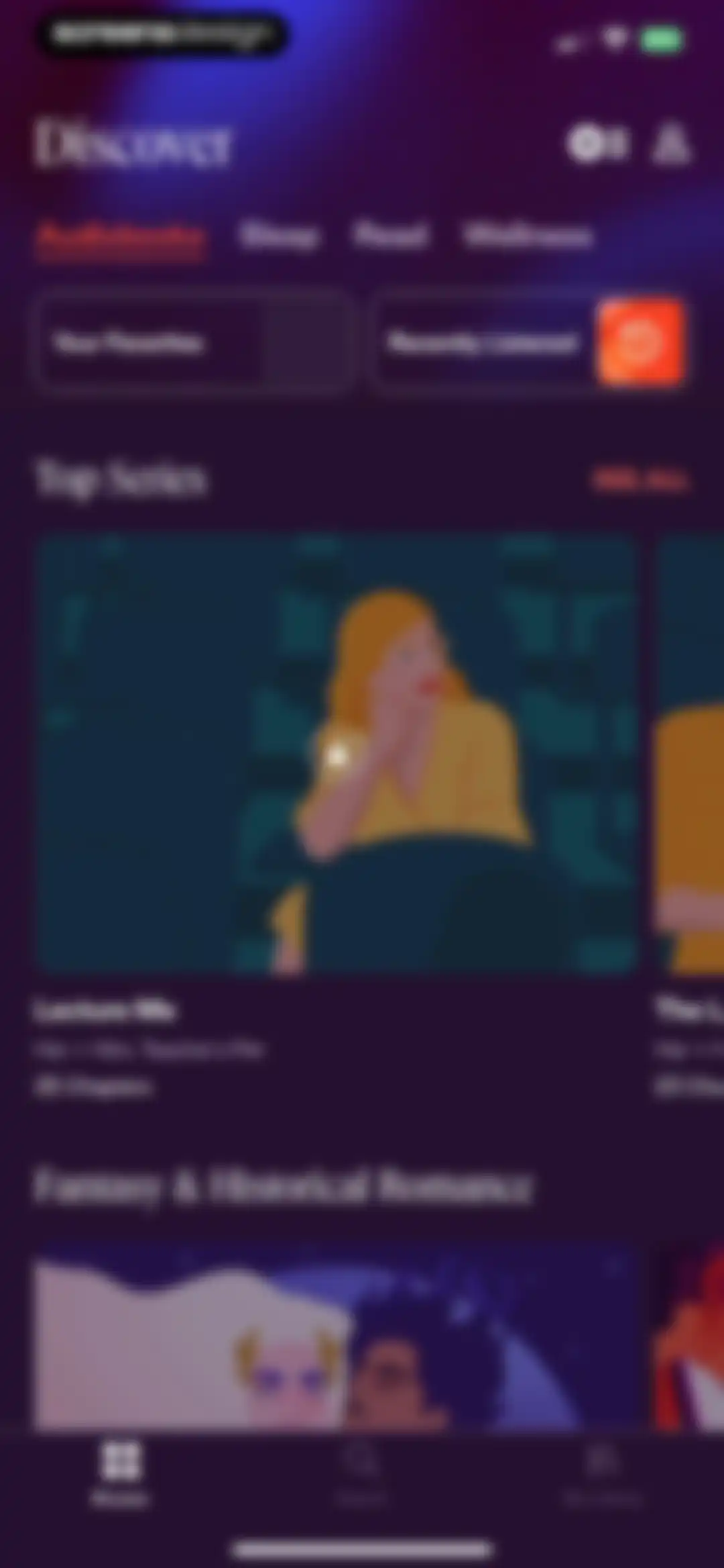 Dipsea: Audio Stories screen 4