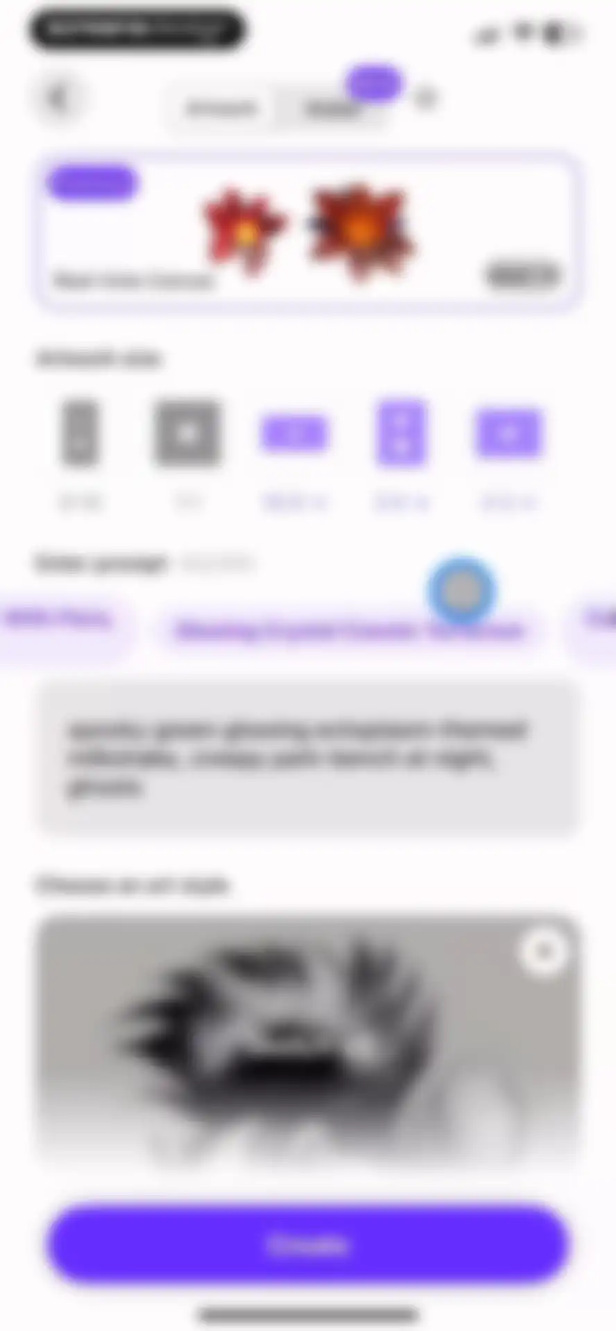 WOMBO Dream - AI Art Generator screen 25