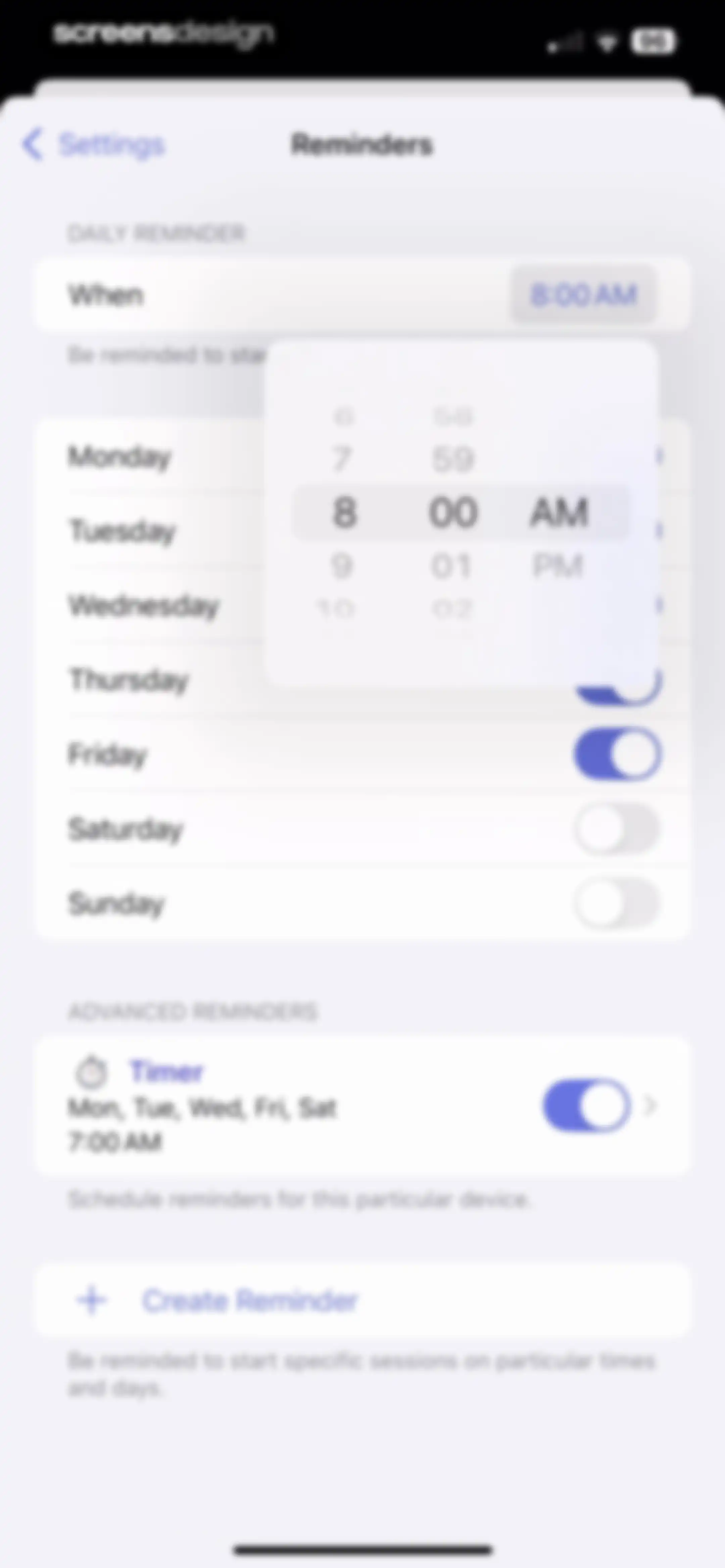 Focused Work - Pomodoro Timer screen 124