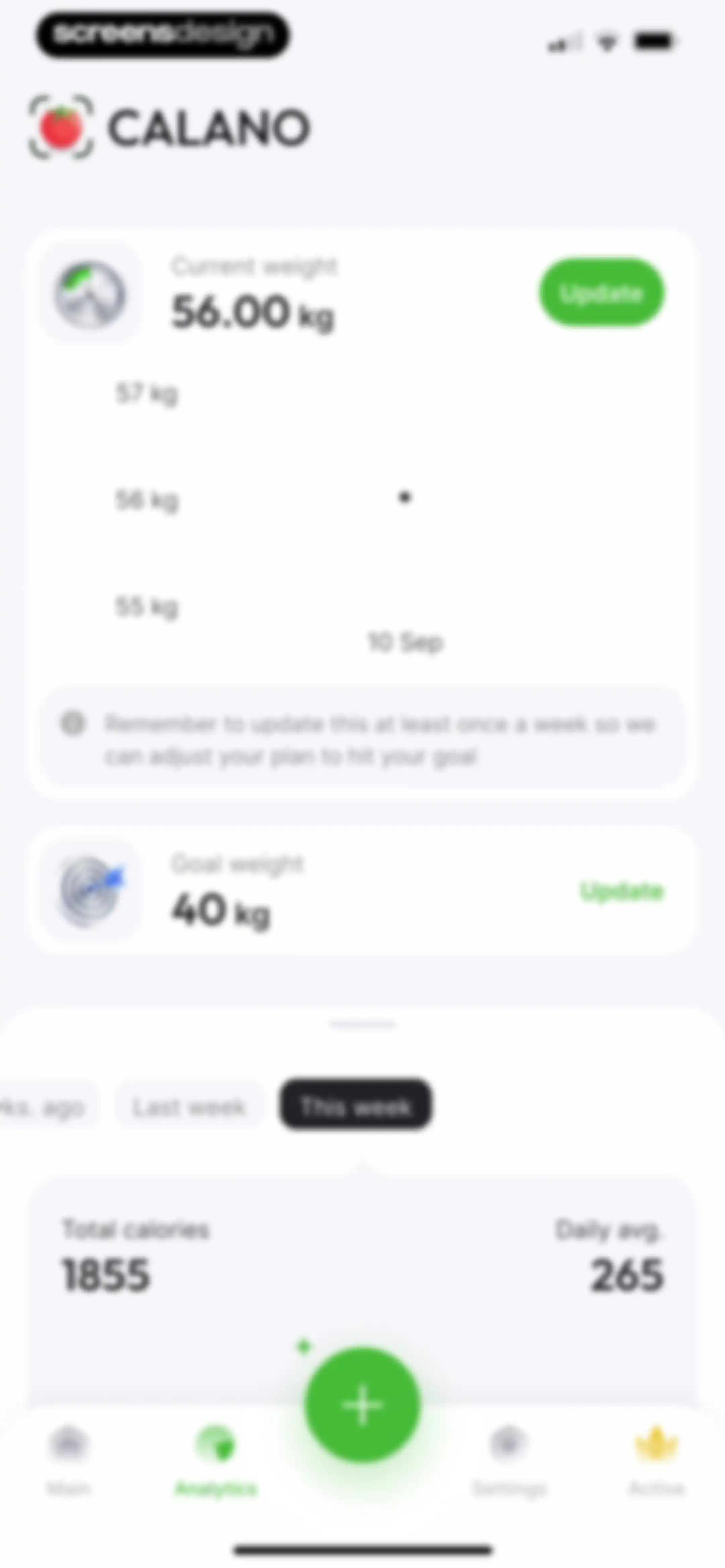 CALANO — Calorie Tracker screen 82