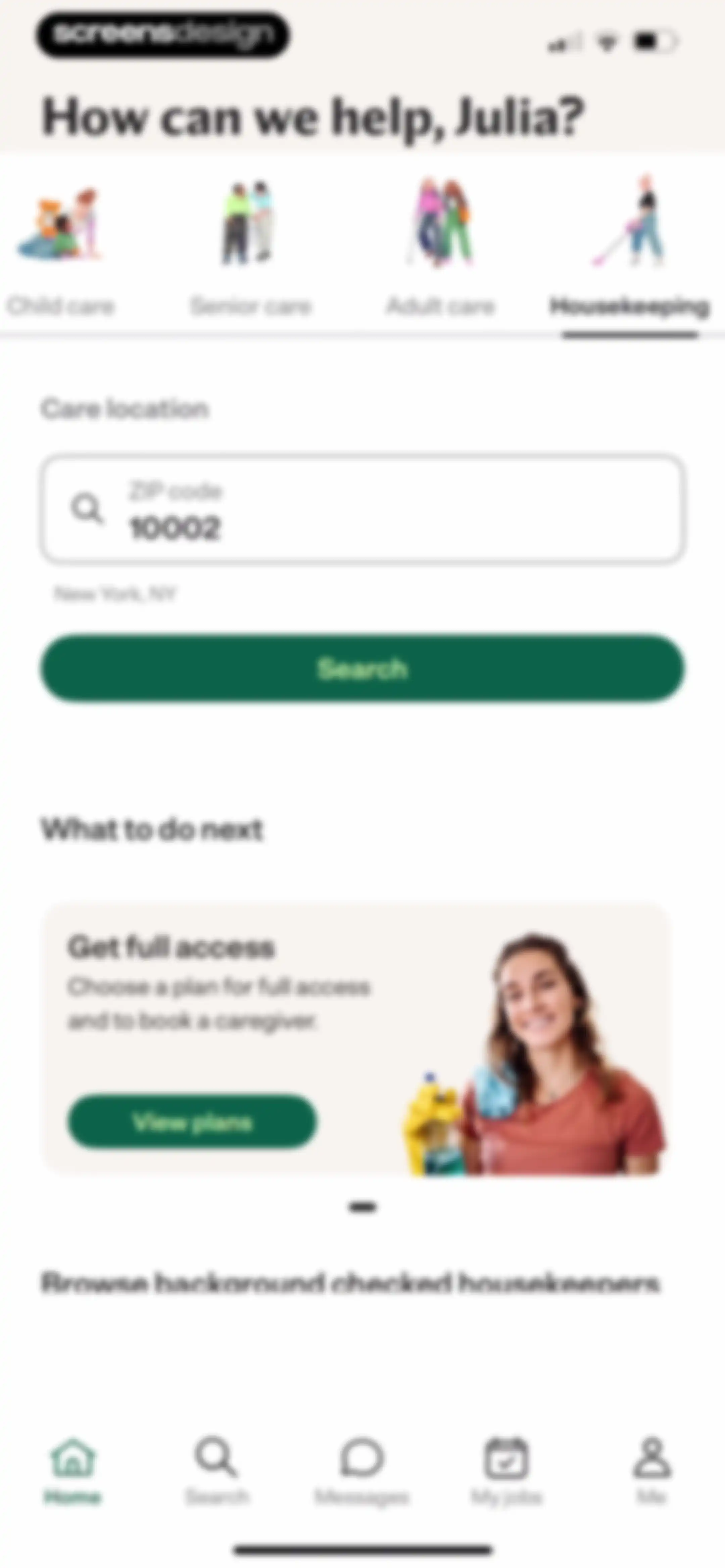 Care.com: Hire Caregivers screen 33