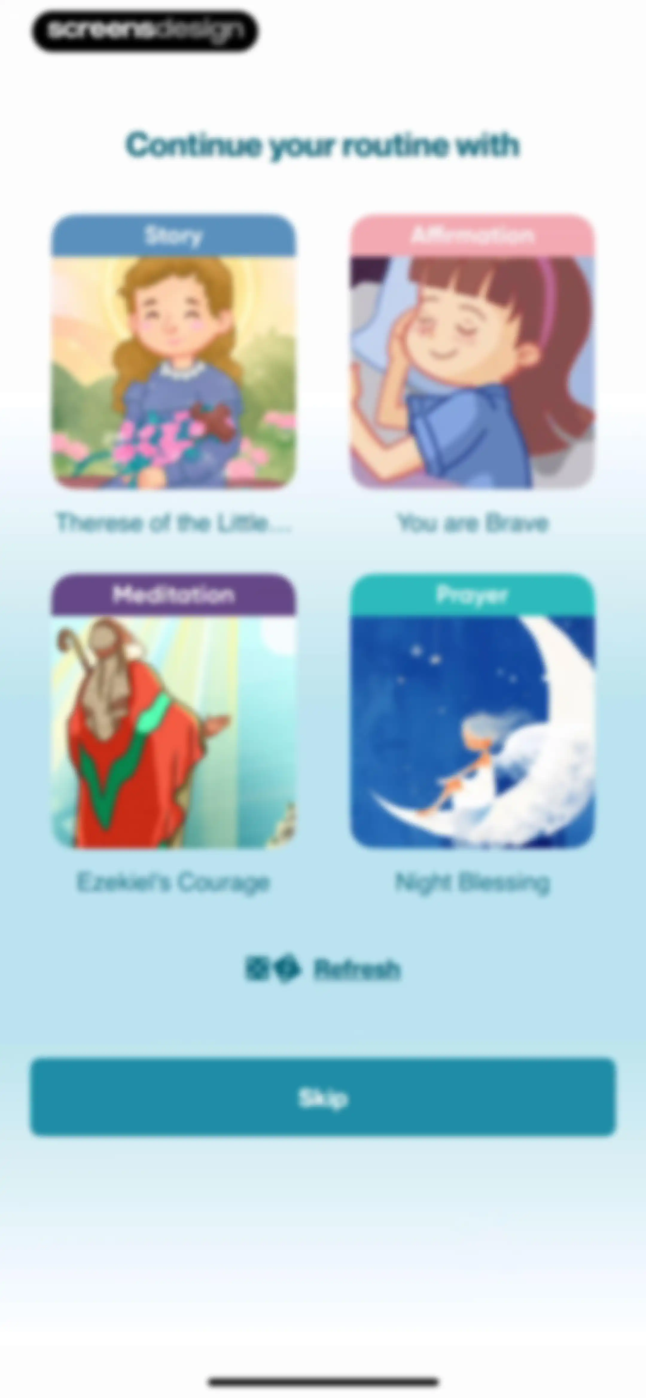 Theo: Prayer & Meditation screen 67