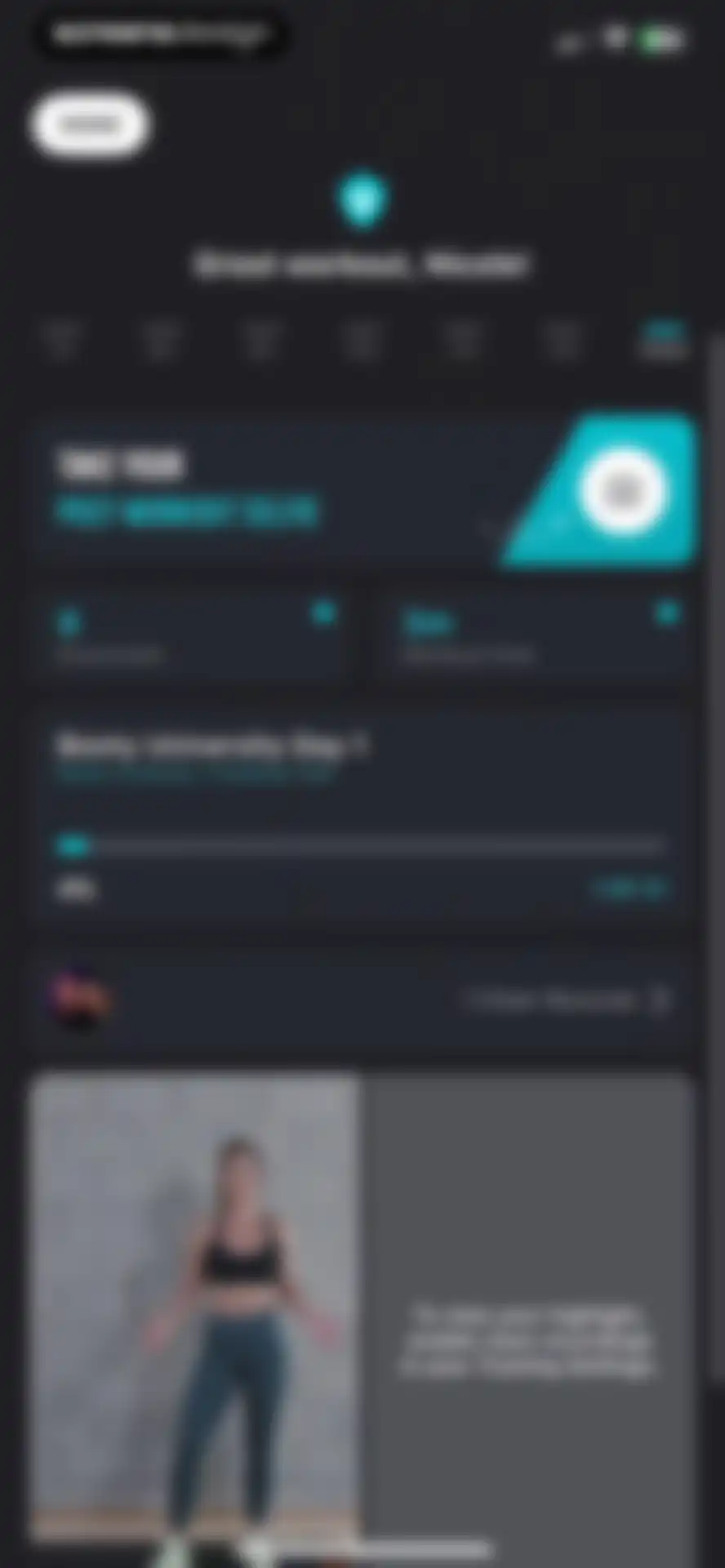 SHRED: Gym & Home Workouts screen 39