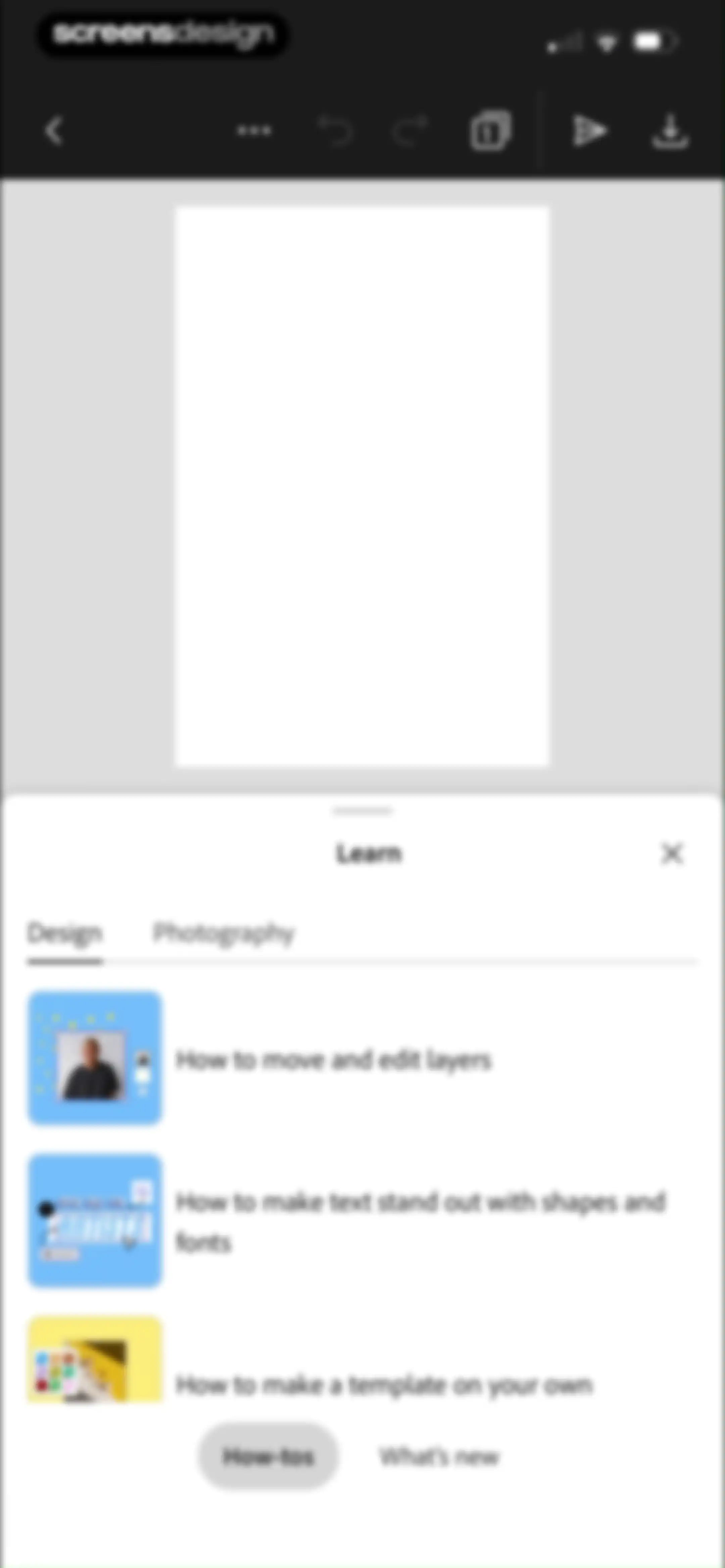 Adobe Express: Create Anything screen 172