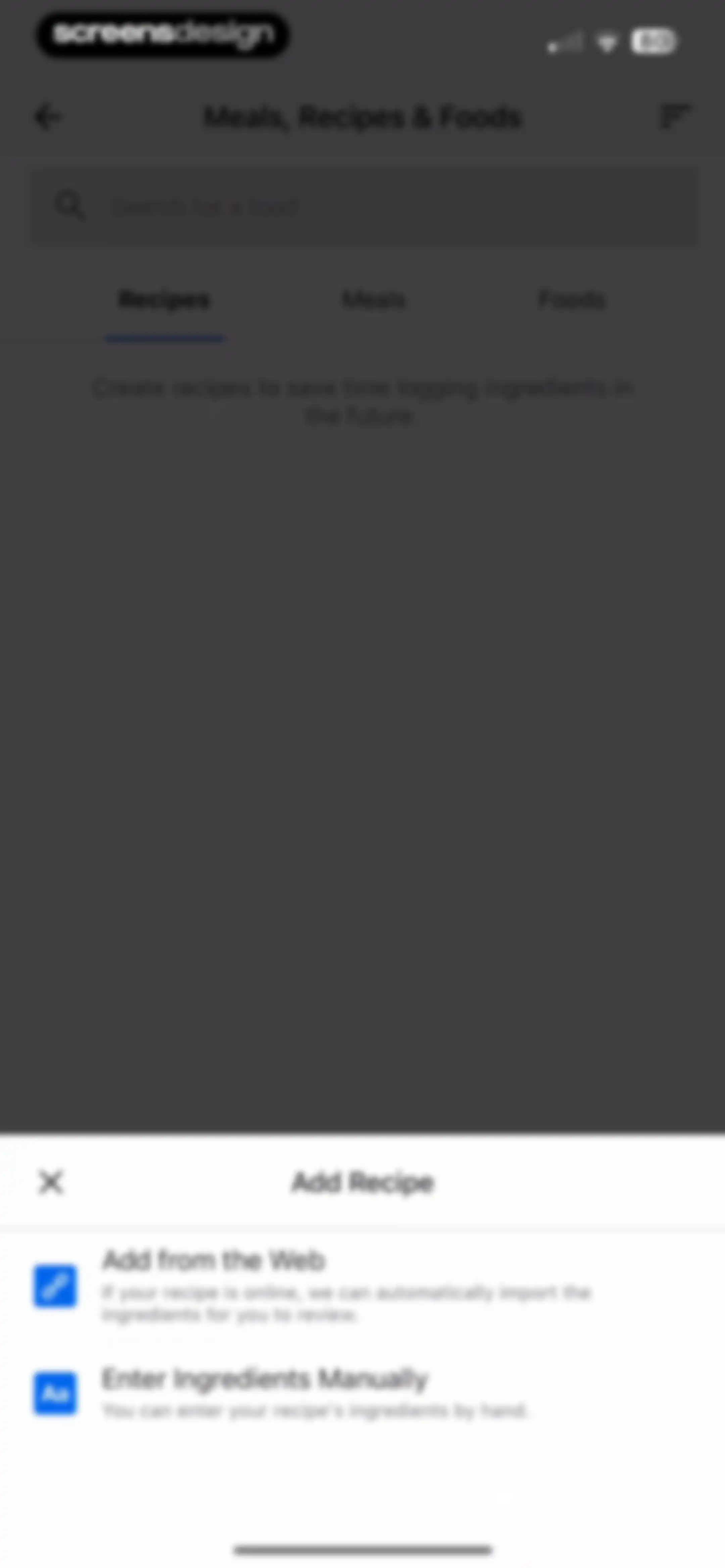 MyFitnessPal: Calorie Counter screen 208