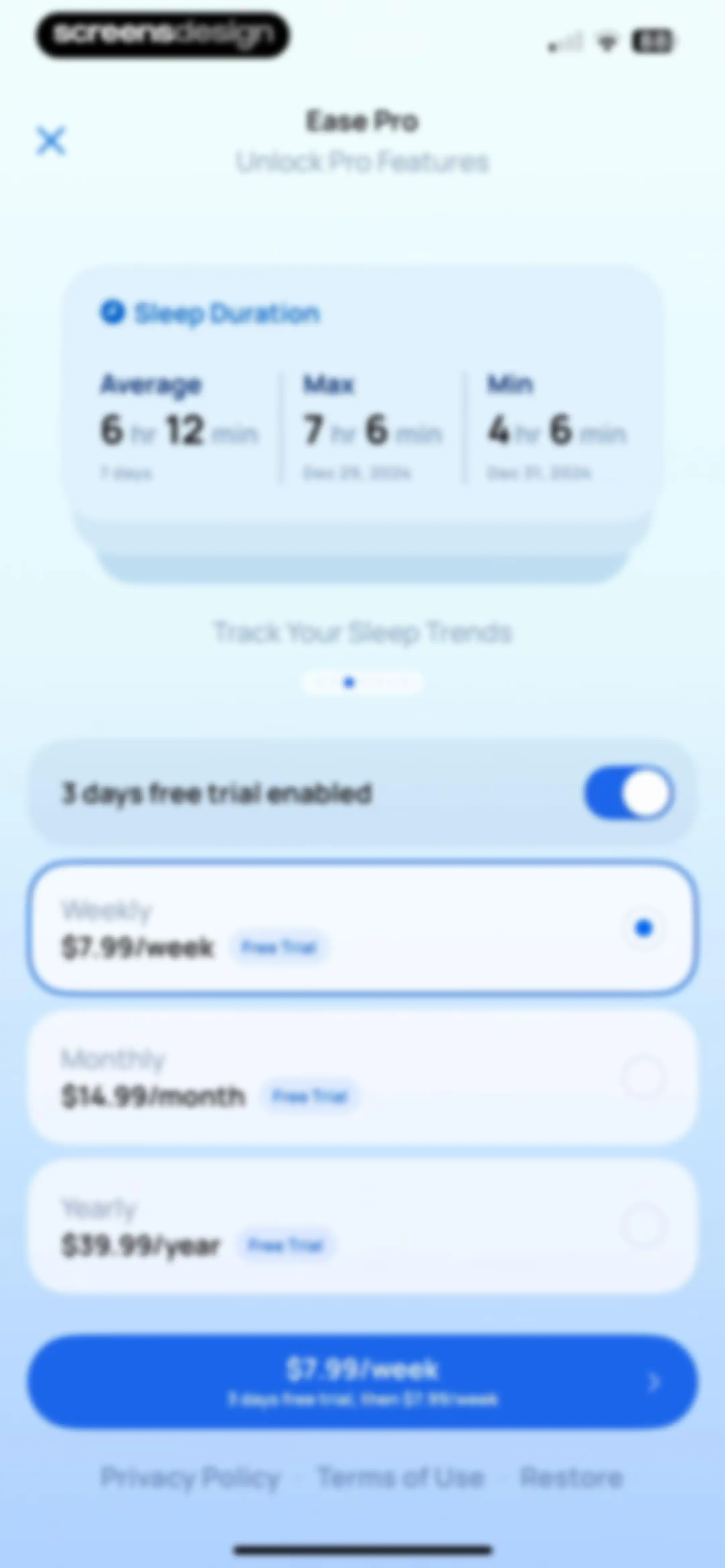 Ease - Body & Mental Health screen 122