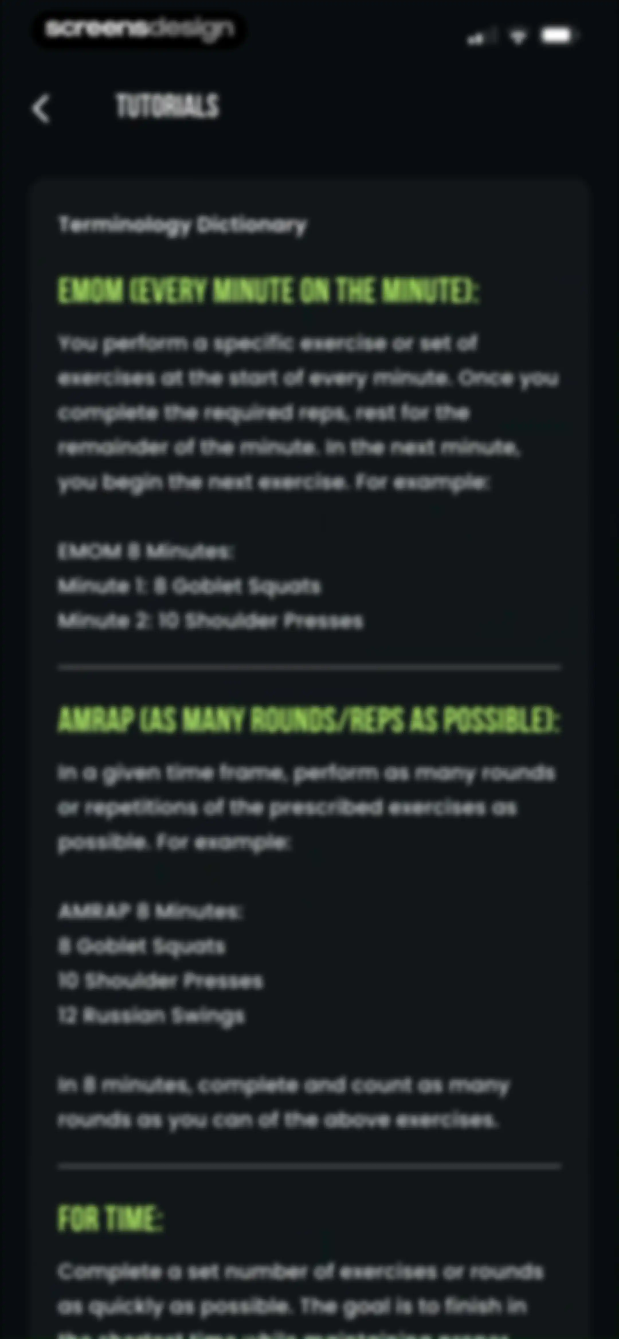 KBMH - Kettlebell Workouts screen 97