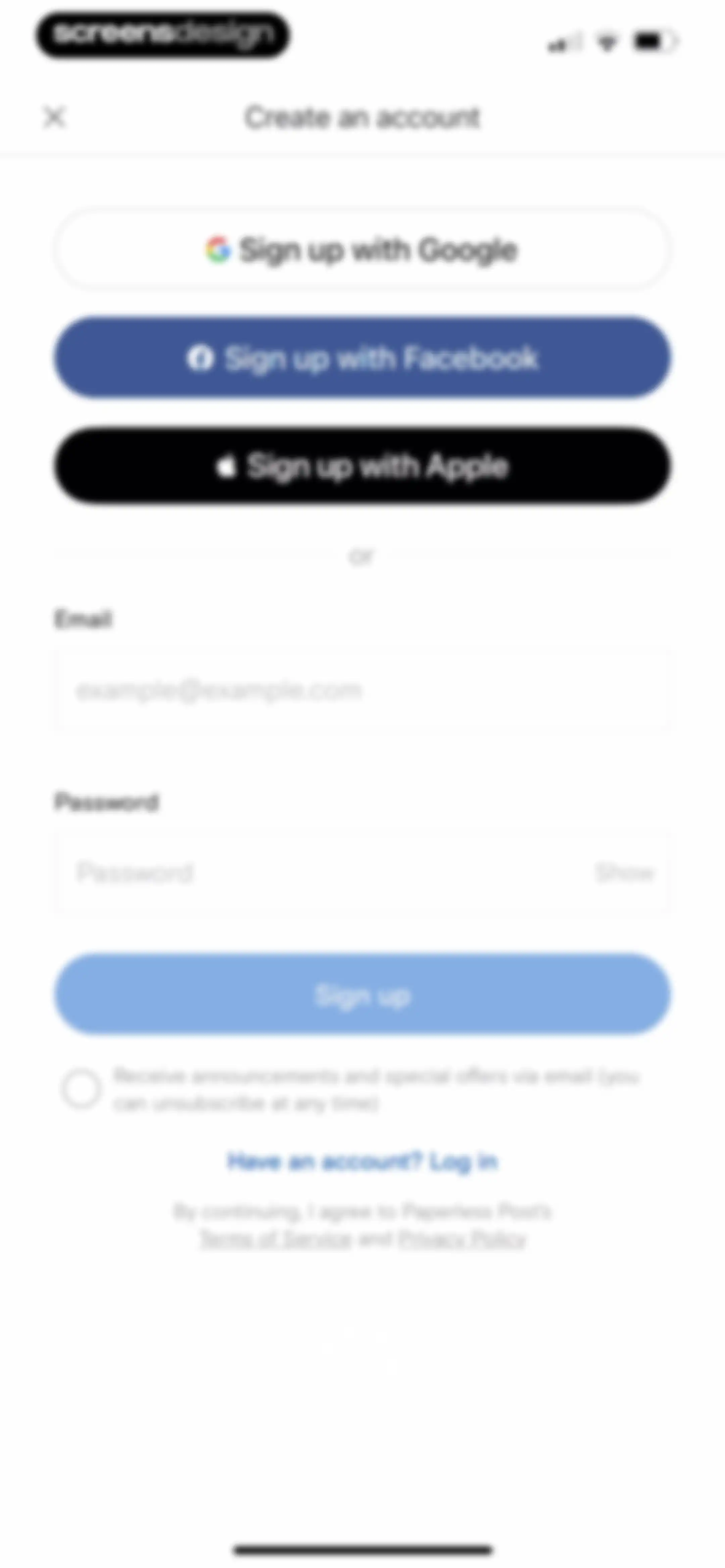 Paperless Post: Invitations screen 8