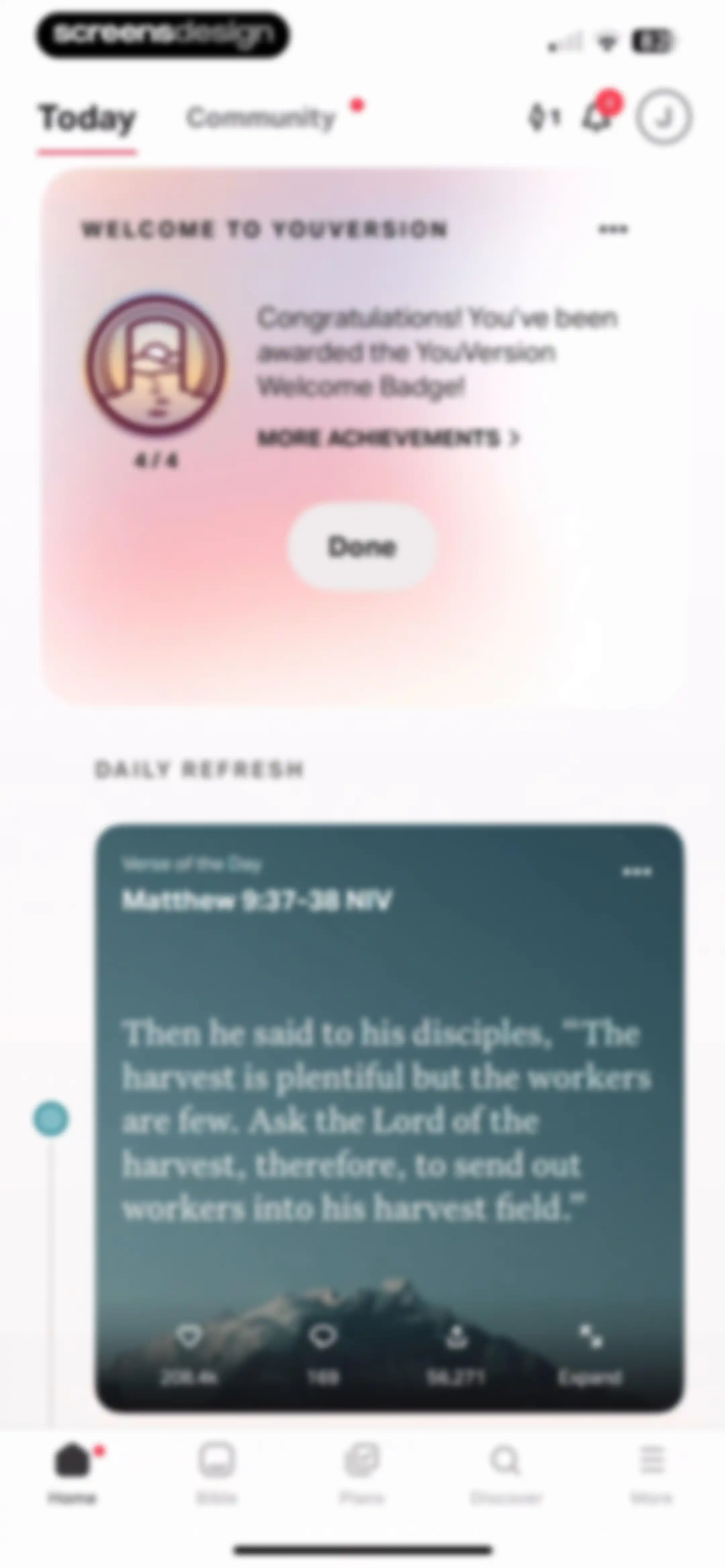 Bible screen 42