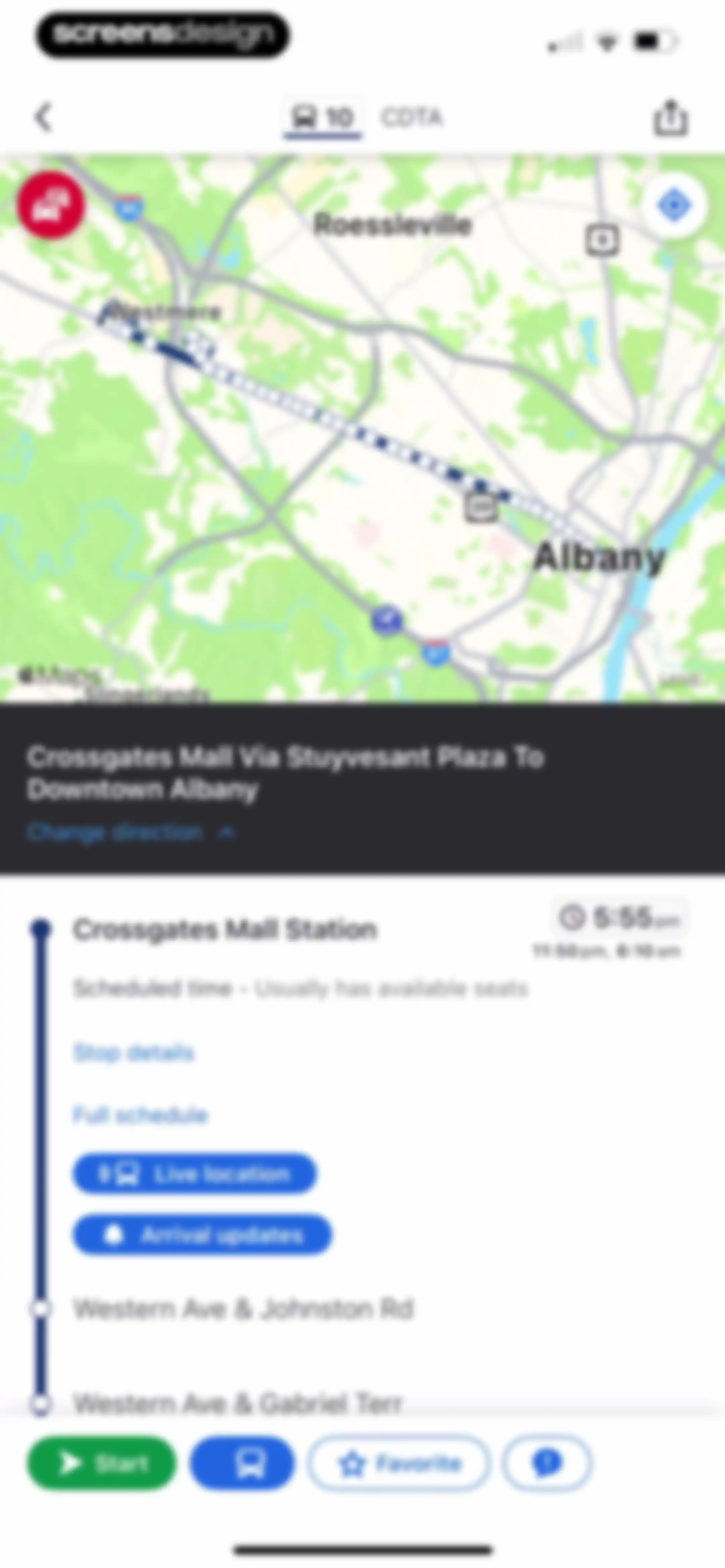 Moovit: Bus & Transit Tracker screen 104