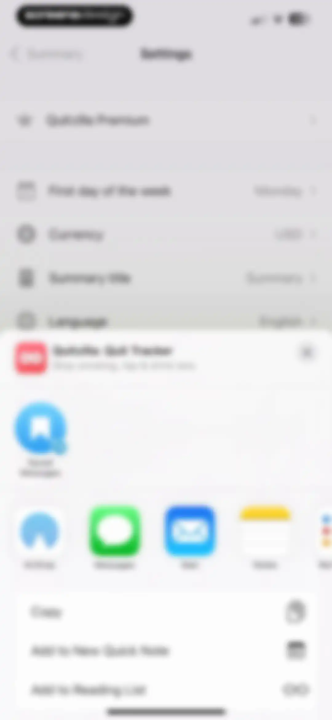 Quitzilla: Quit Tracker screen 58