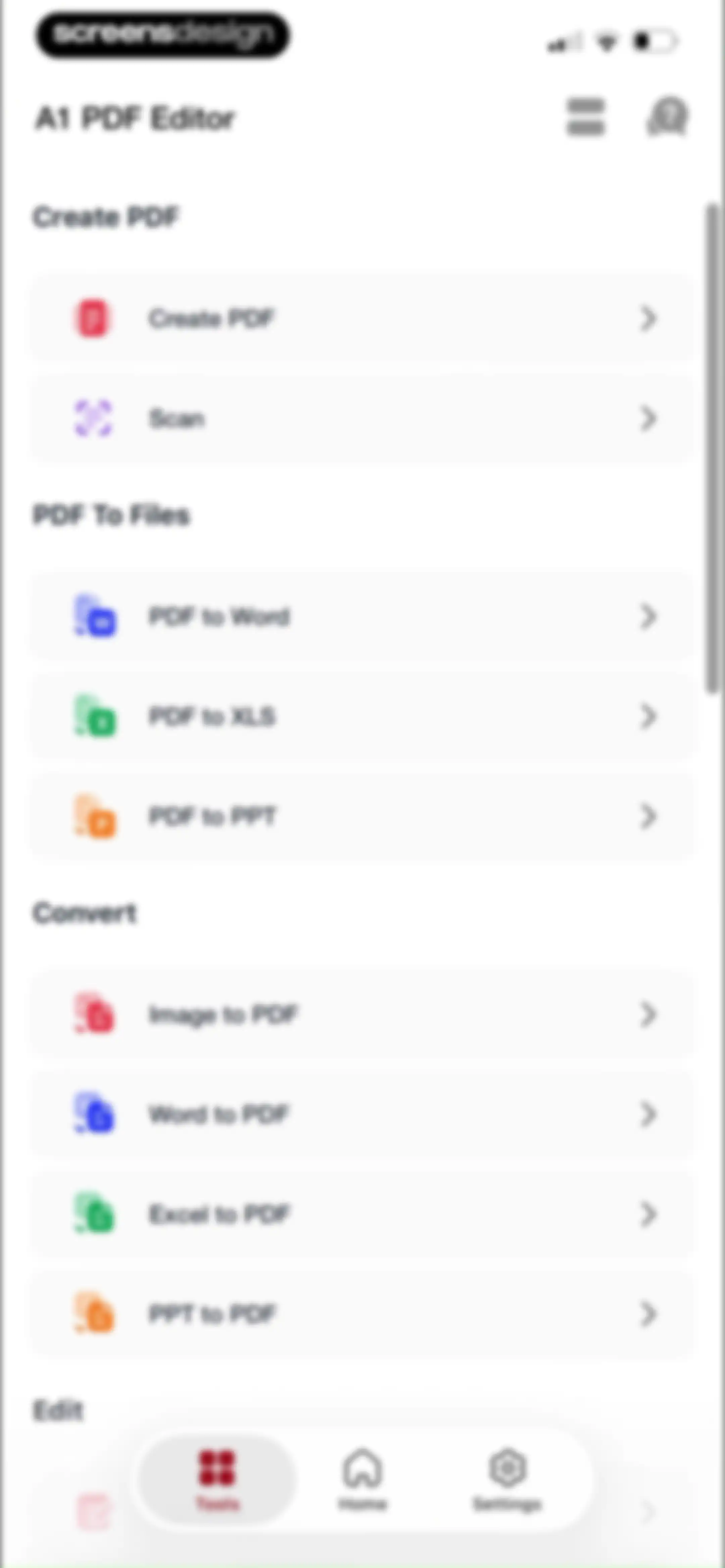 PDF Editor: Read, Scan & Sign screen 118