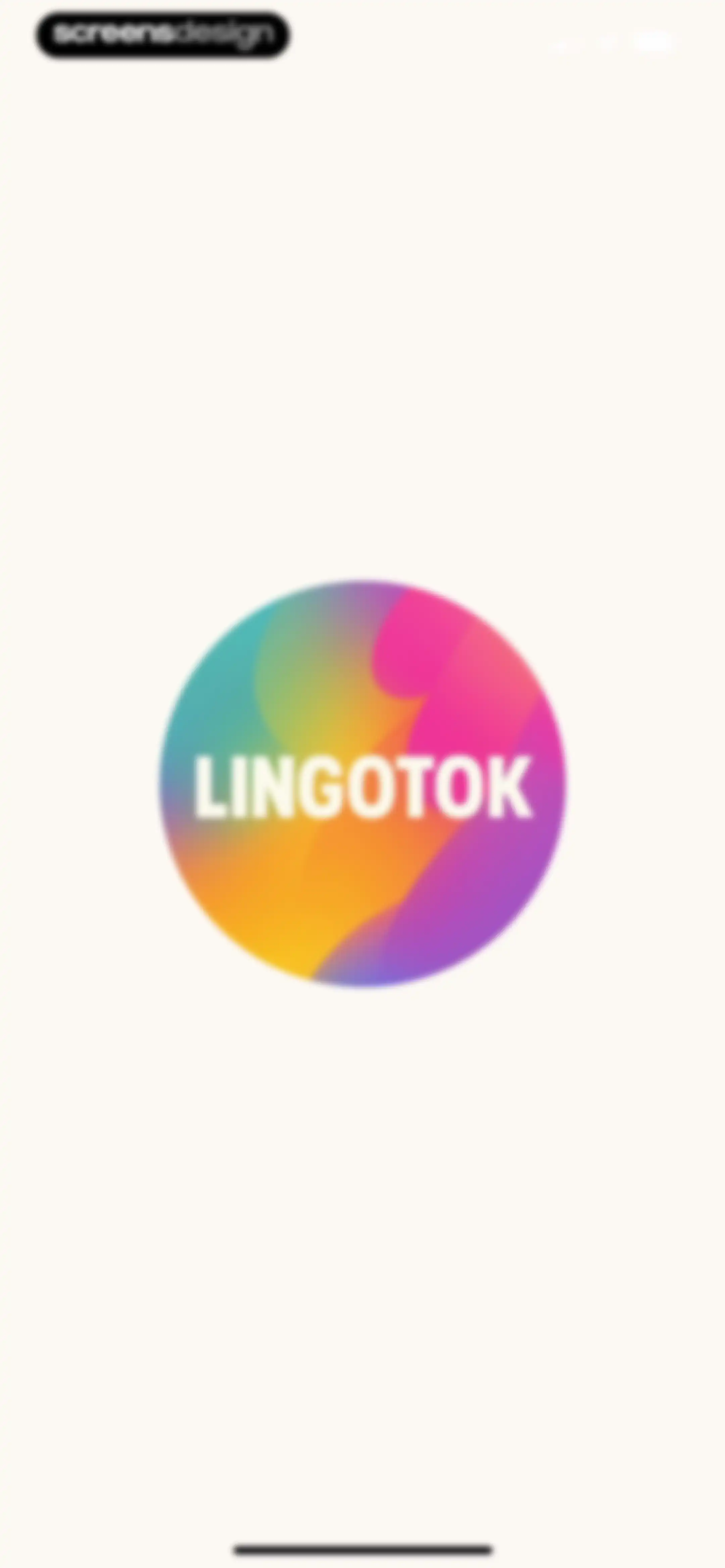 LingoTok - AI Language Tutor screen 1