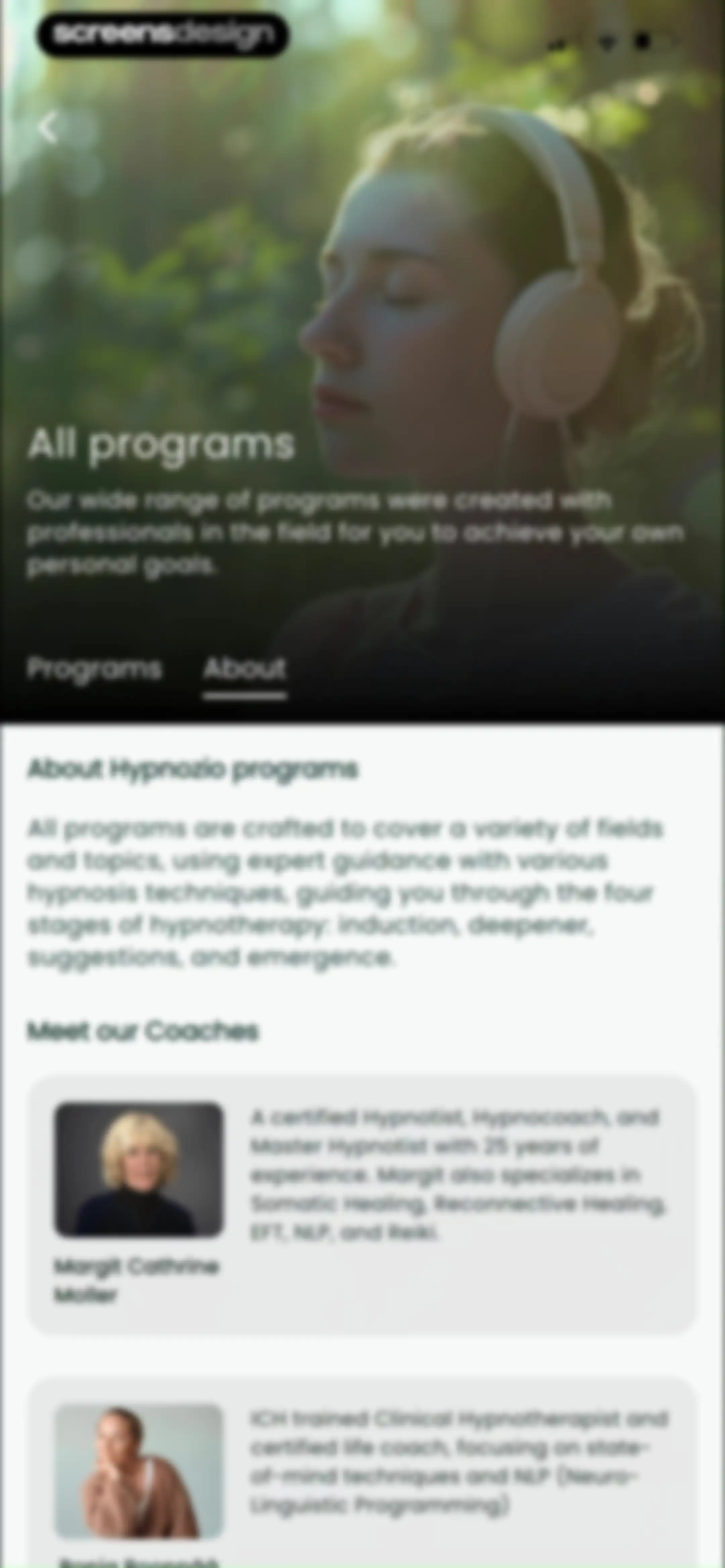 Hypnozio: Hypnotherapy & Care screen 49