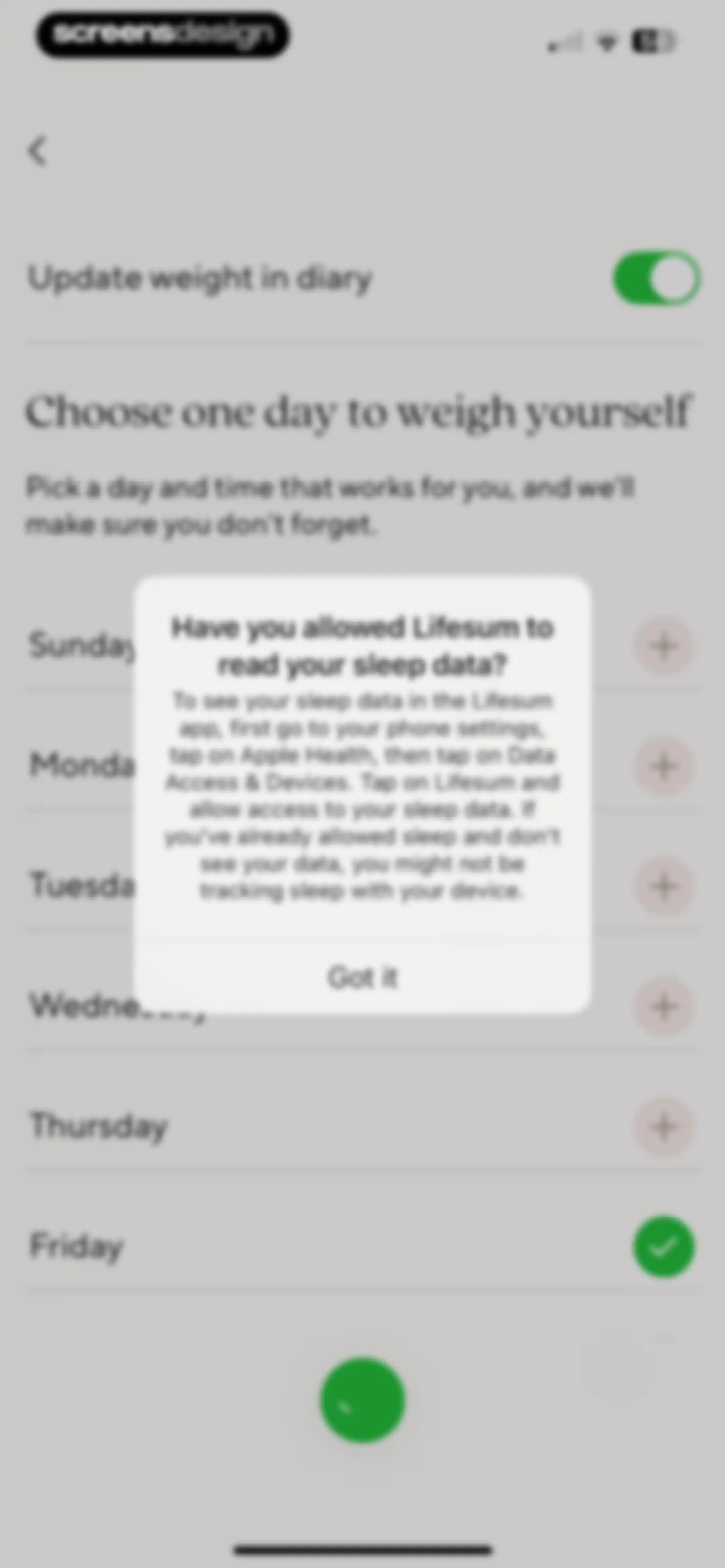 Lifesum: AI Calorie Counter screen 168