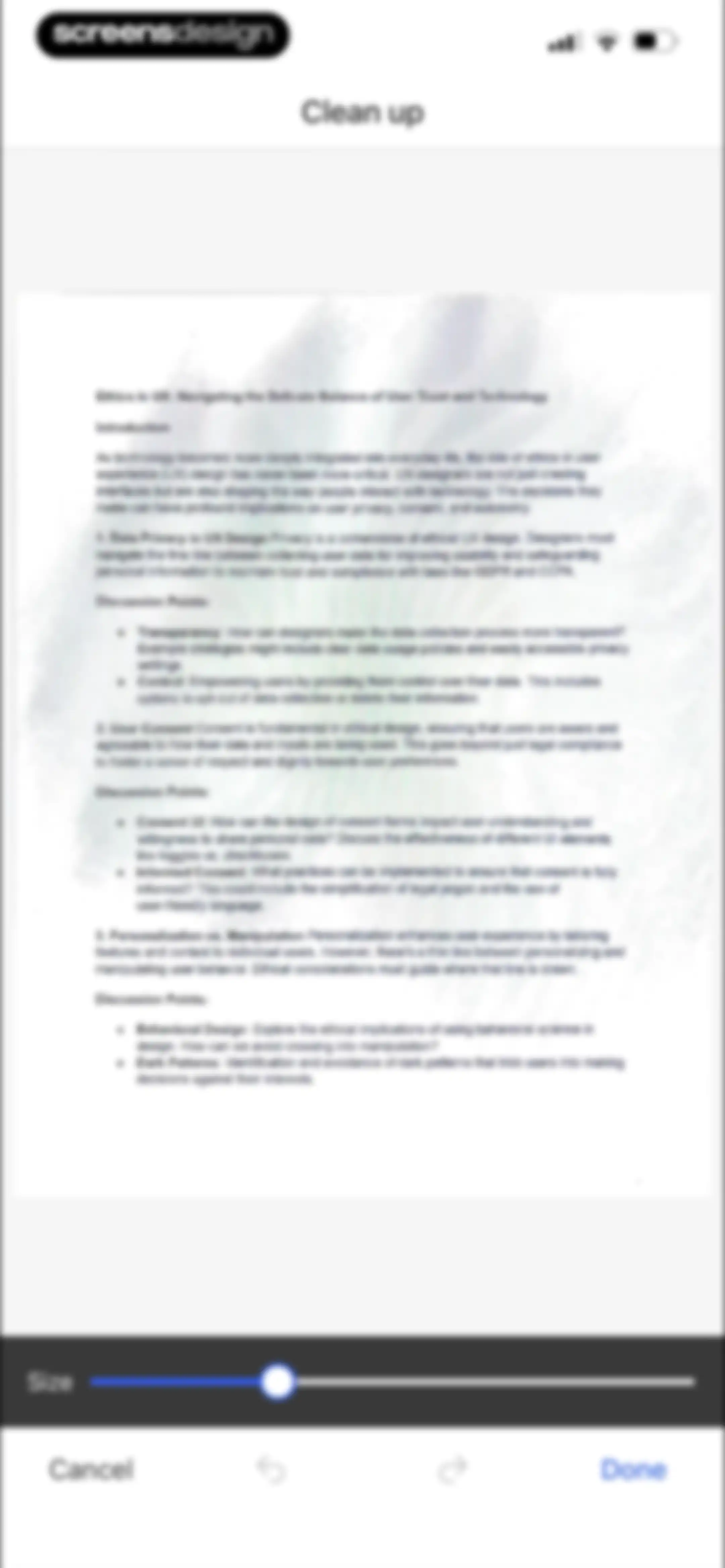 Mobile Scanner App - Scan PDF screen 22