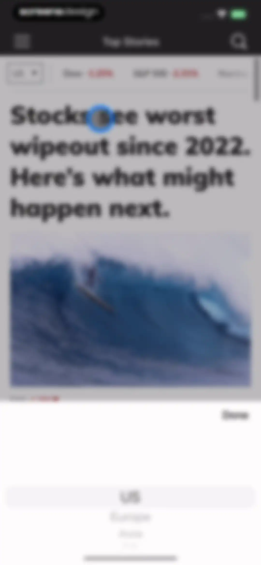 MarketWatch - News & Data screen 15