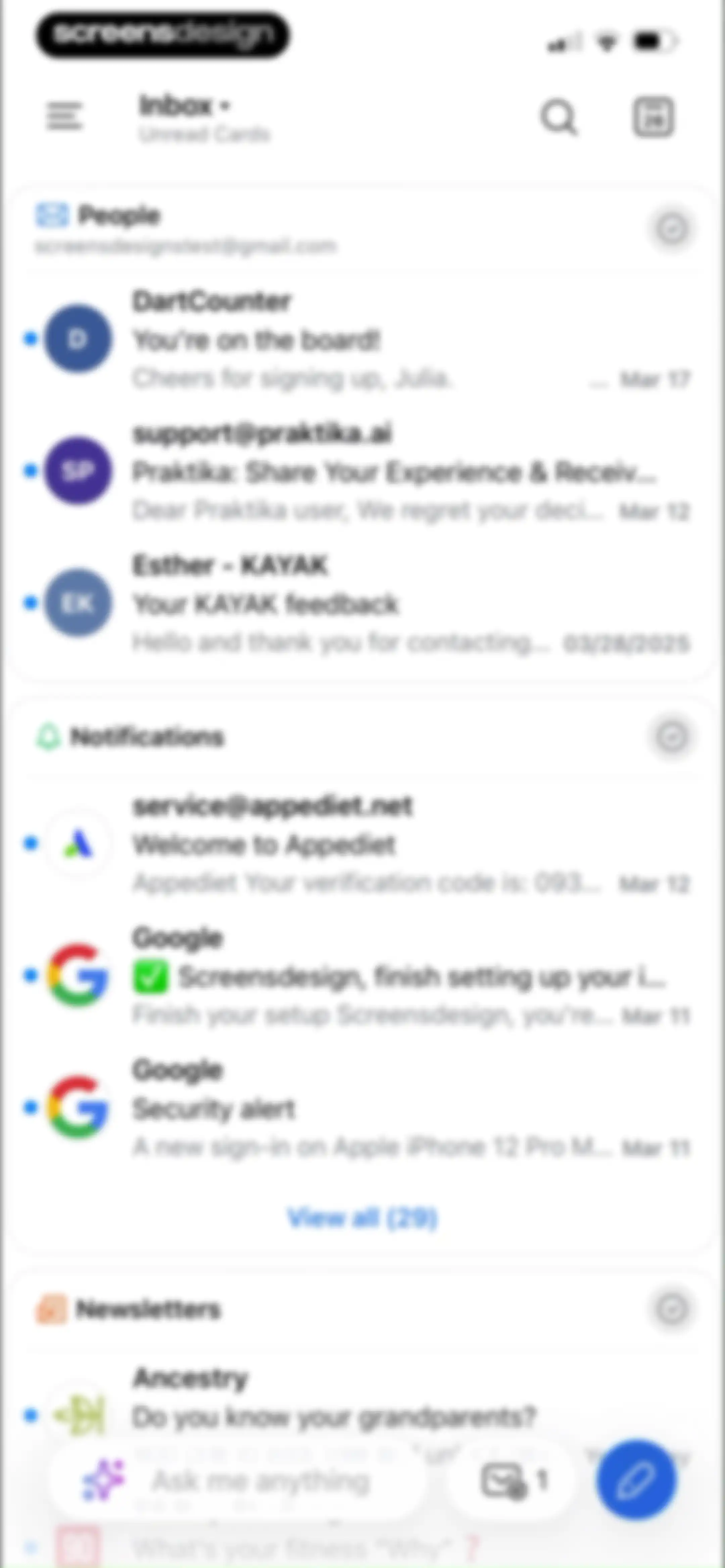 Spark Mail: AI Email Assistant screen 95