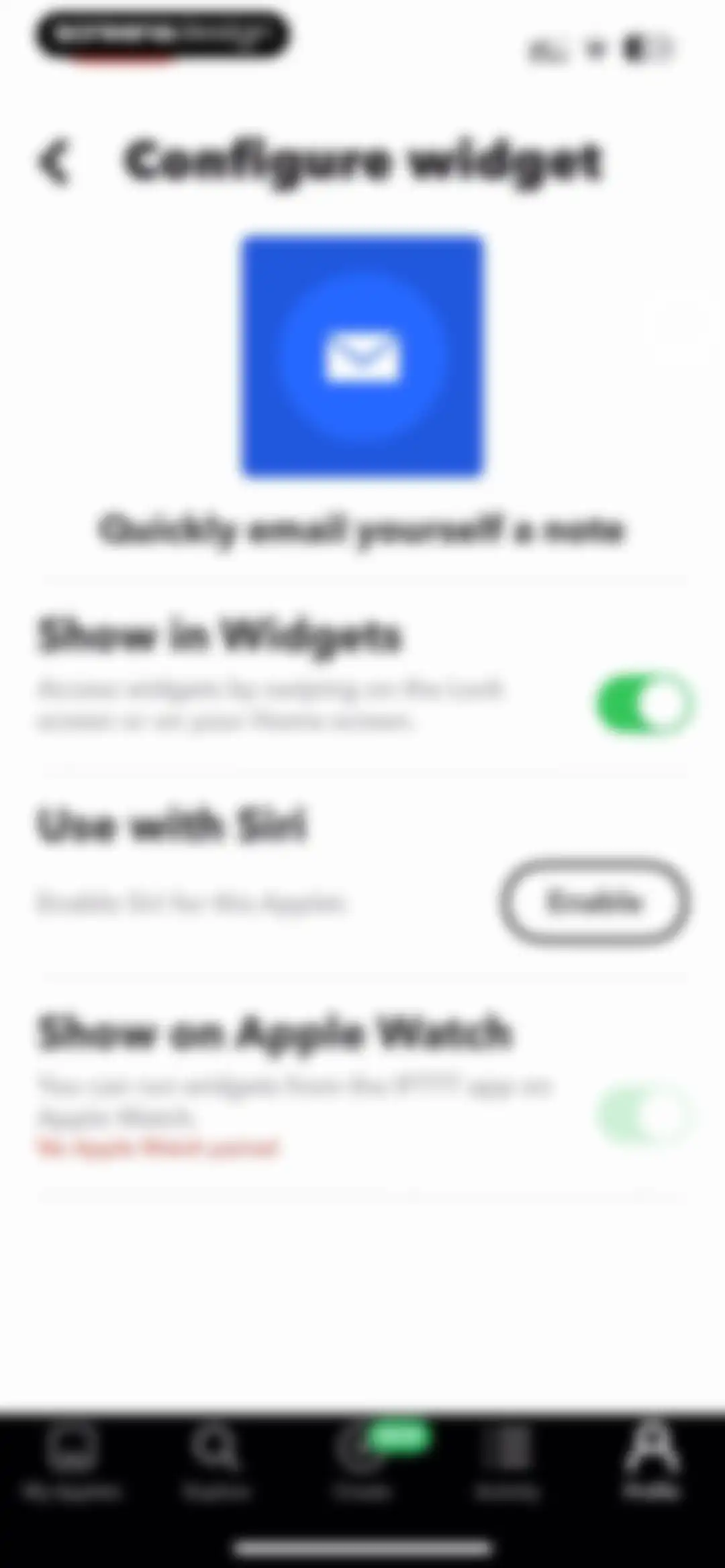 IFTTT - Automate work and home screen 77