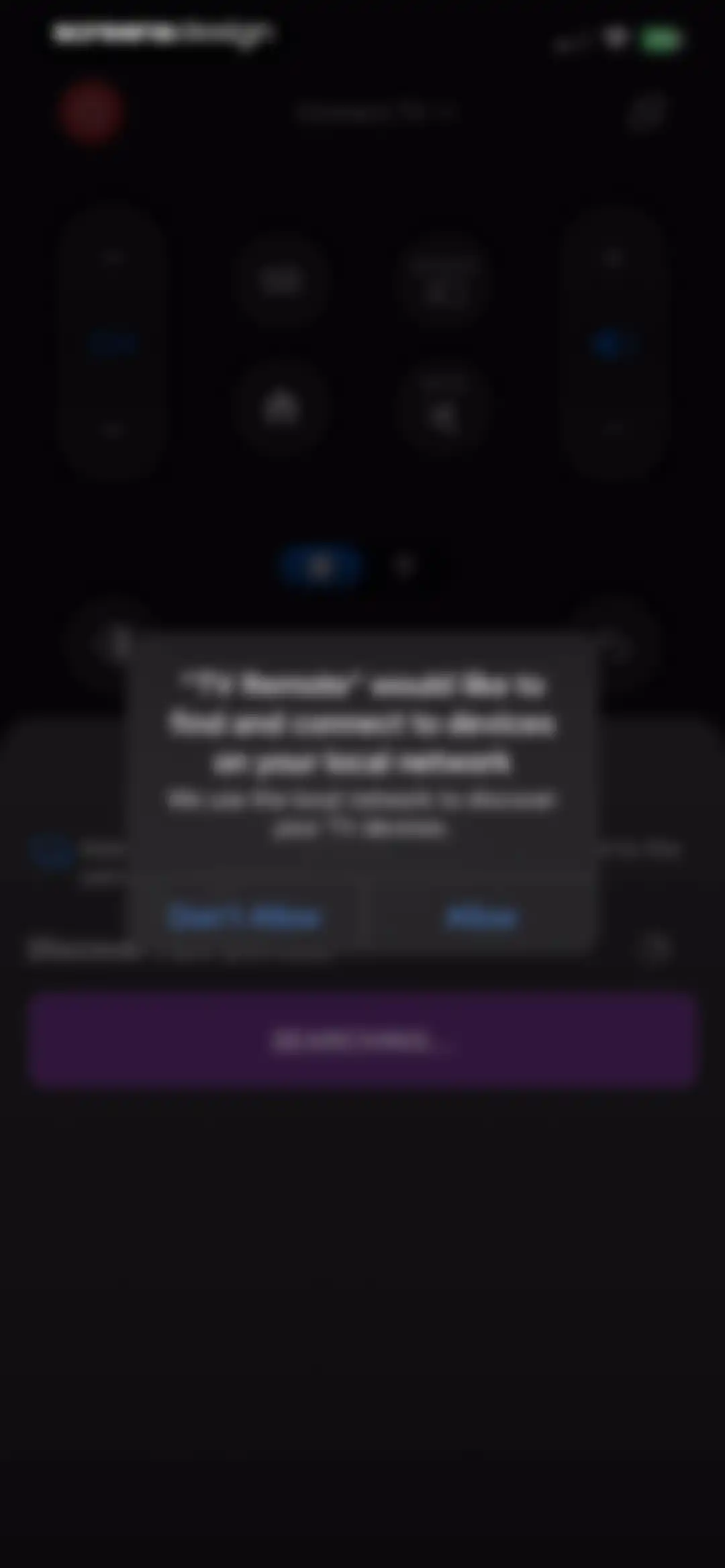 Connect TV Remote screen 6