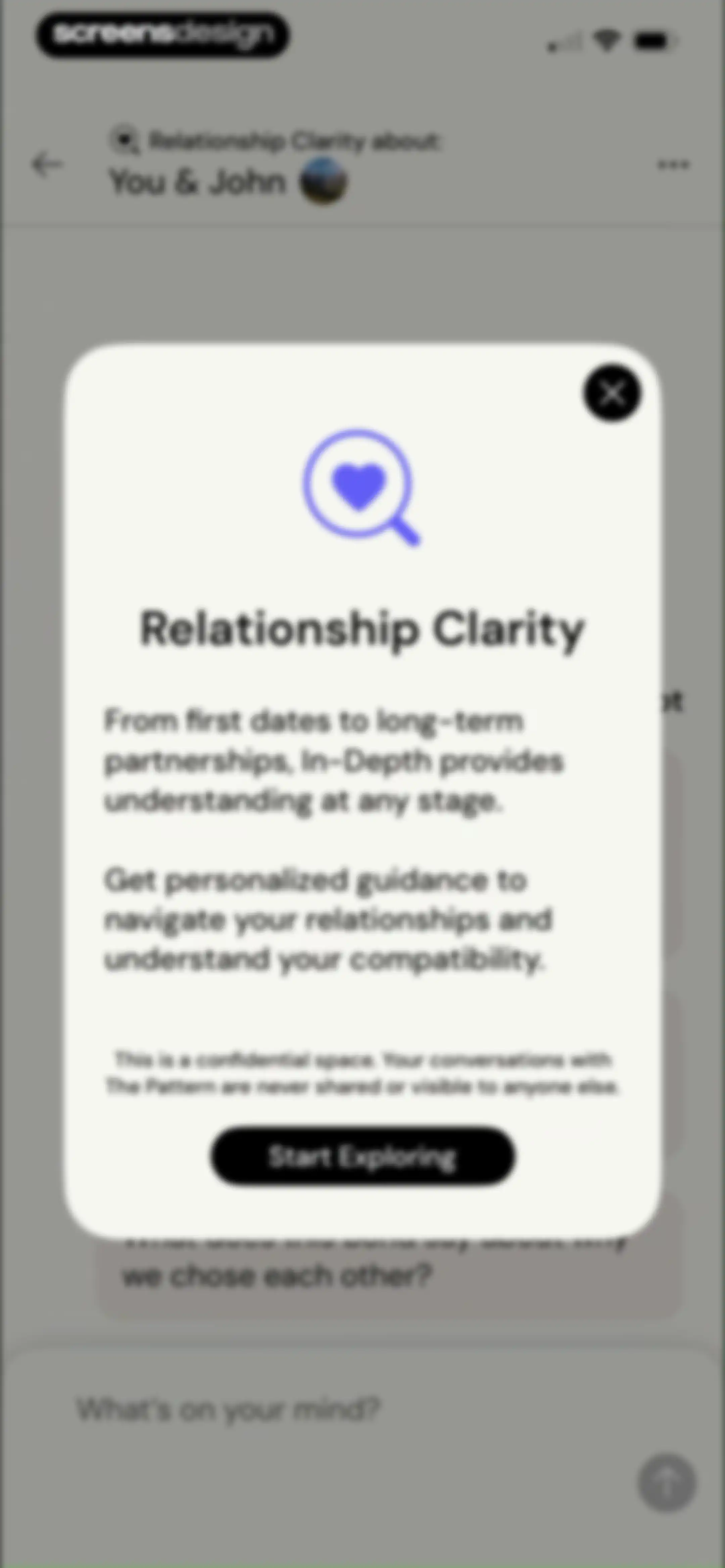 The Pattern: Astrology screen 31