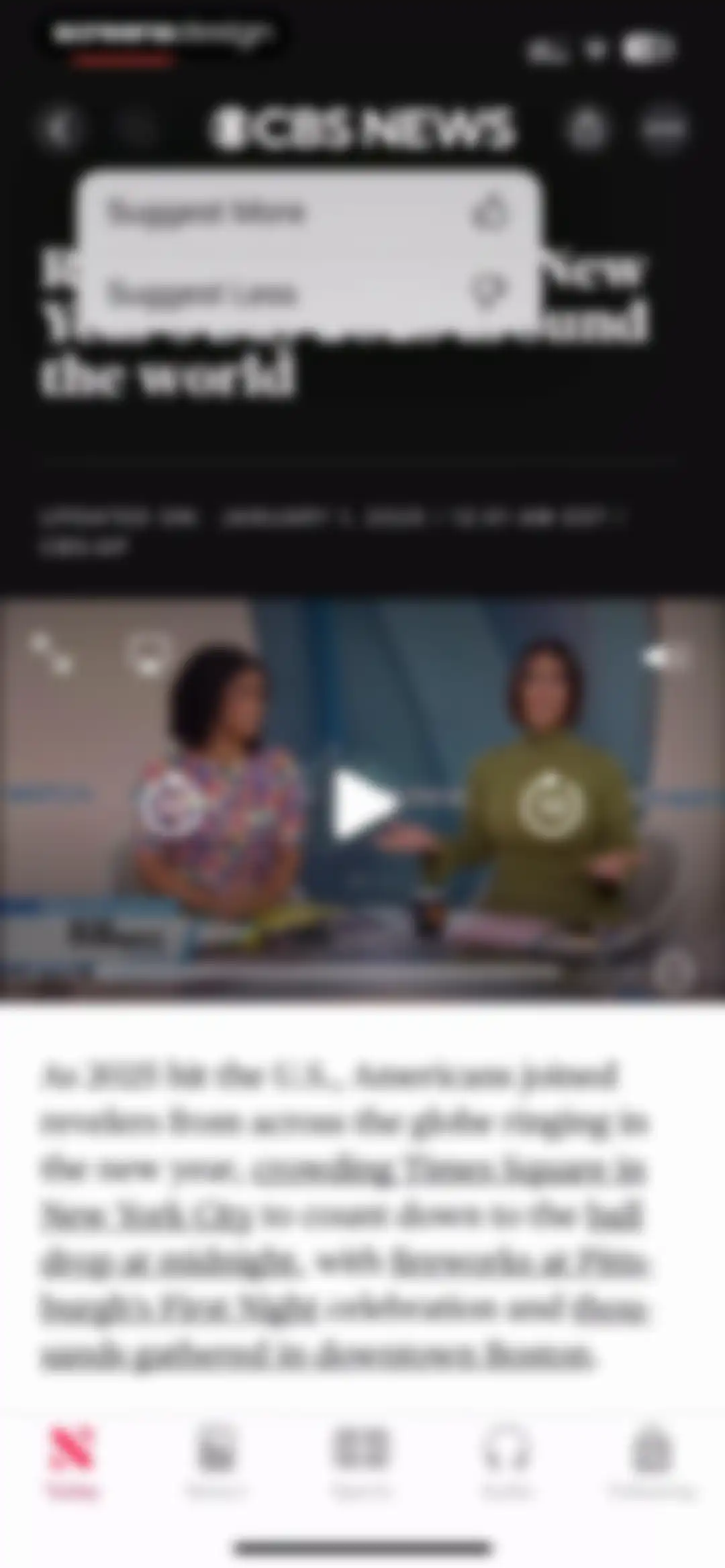 Apple News screen 7