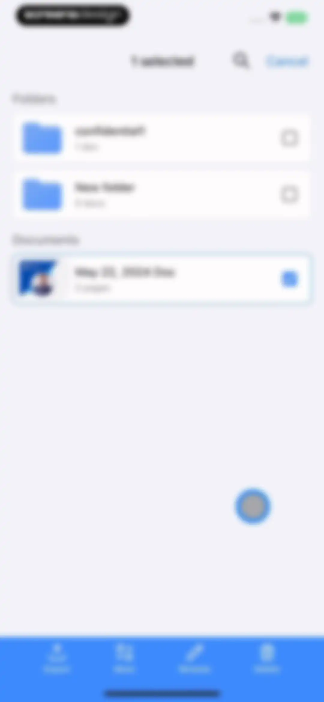 Scanner Doc: Scan PDF Document screen 37