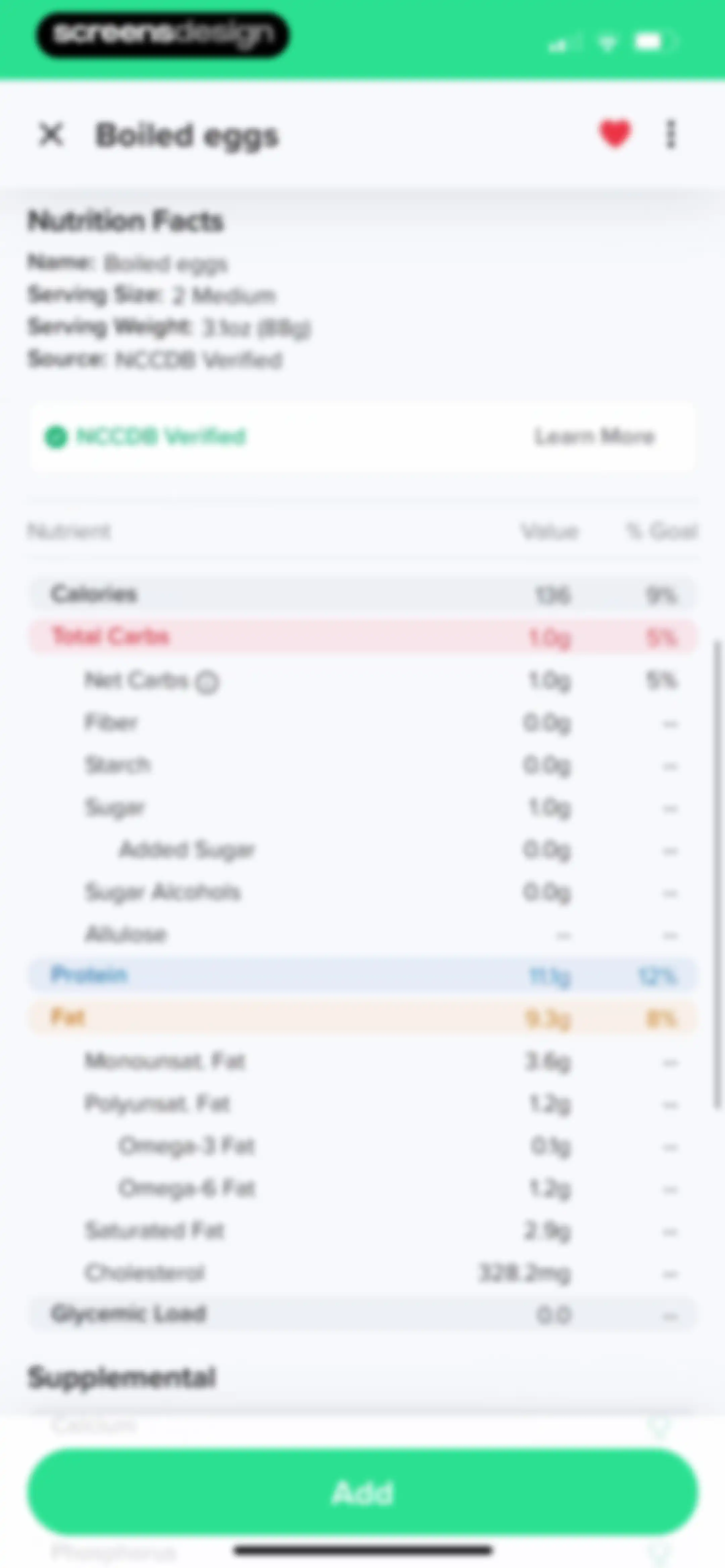Carb Manager: Keto & Macro Log screen 79