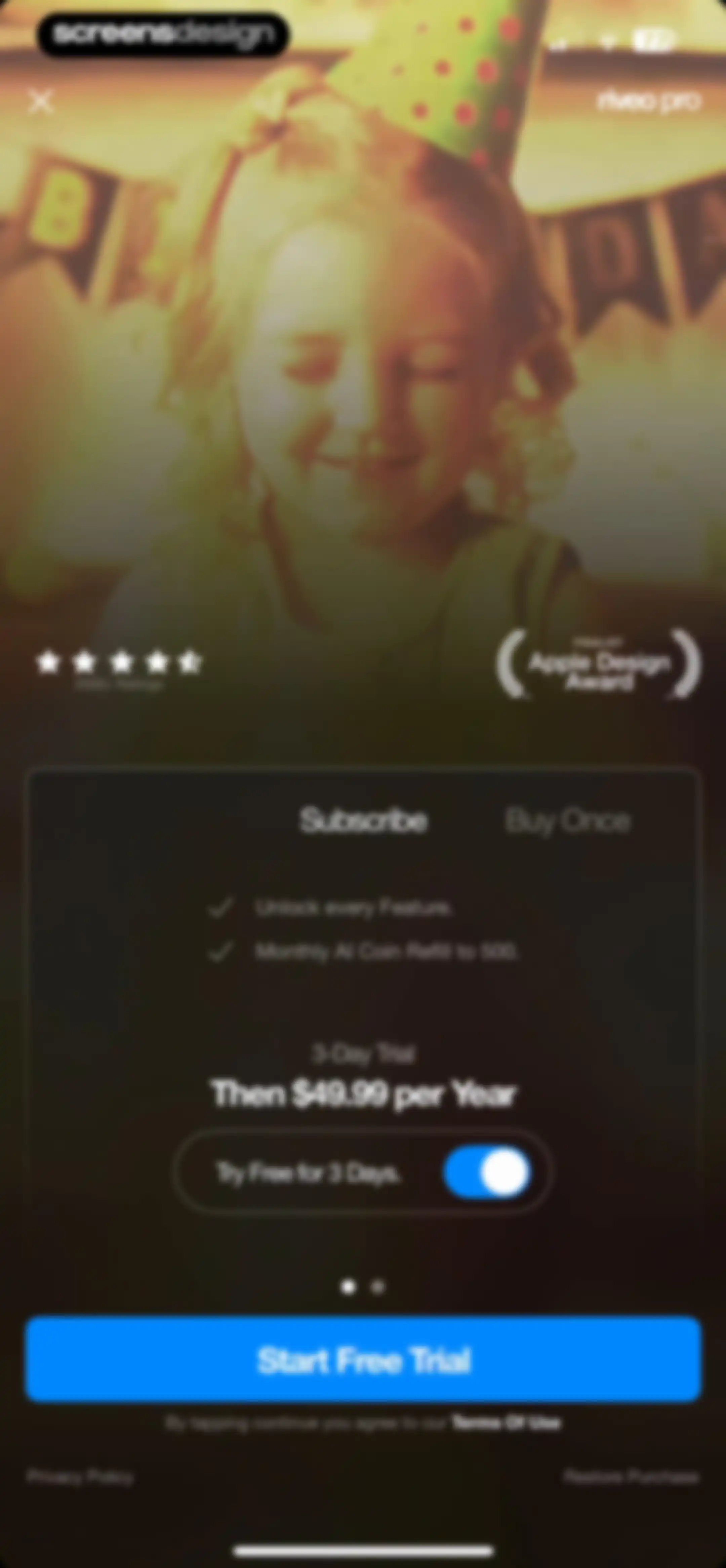 Video Effects Editor: Riveo screen 5