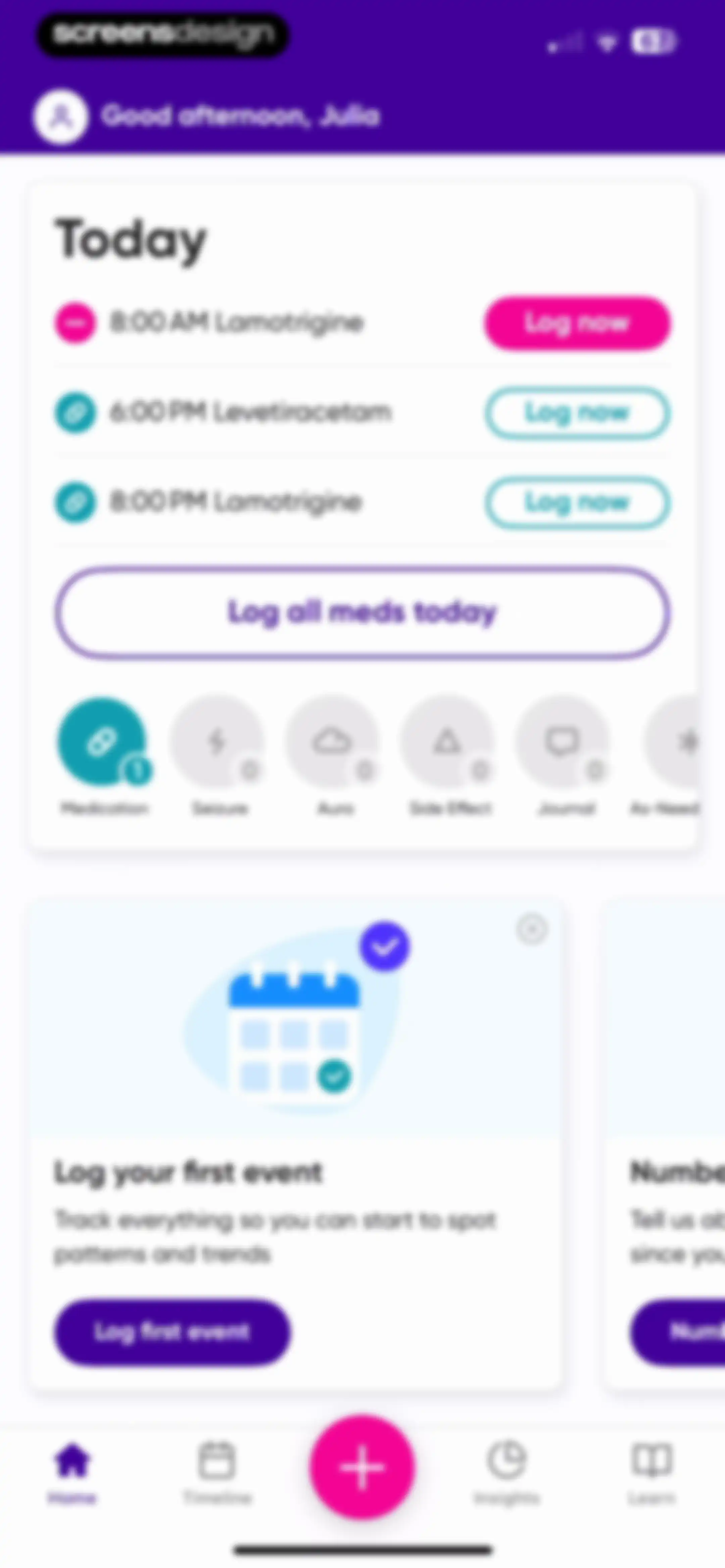 Epsy: Seizure Log for Epilepsy screen 29