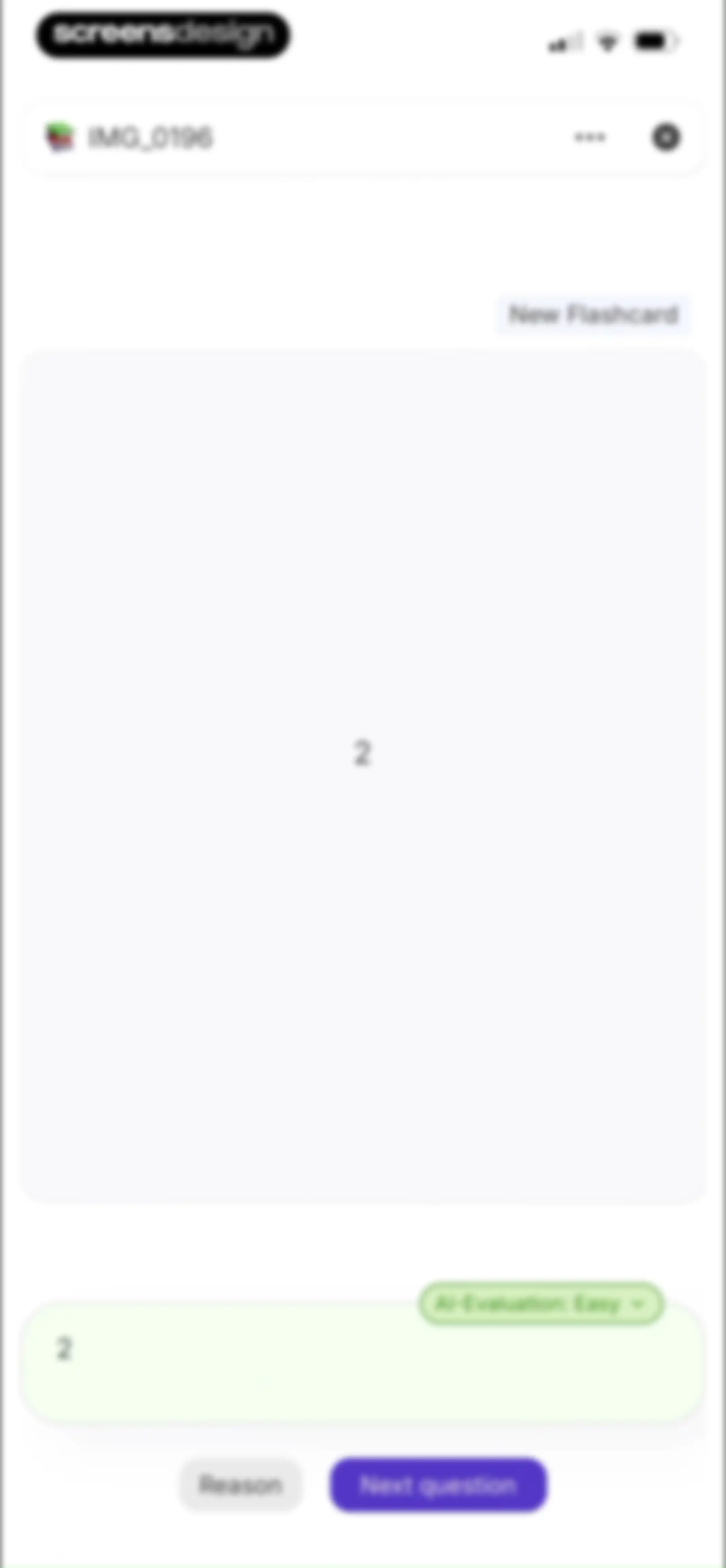 Retain Cards: AI Flashcards screen 56
