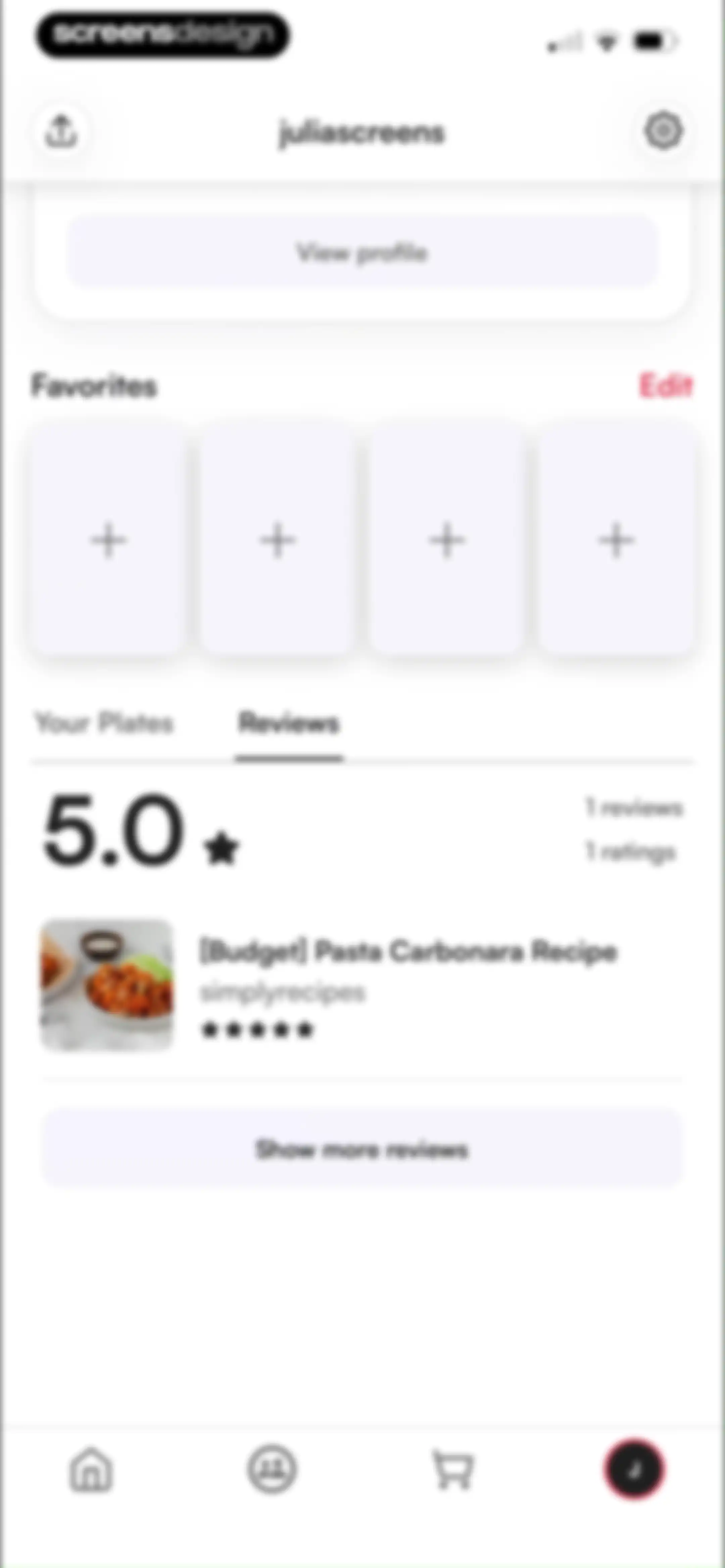 Osta: Save & Share Recipes screen 153