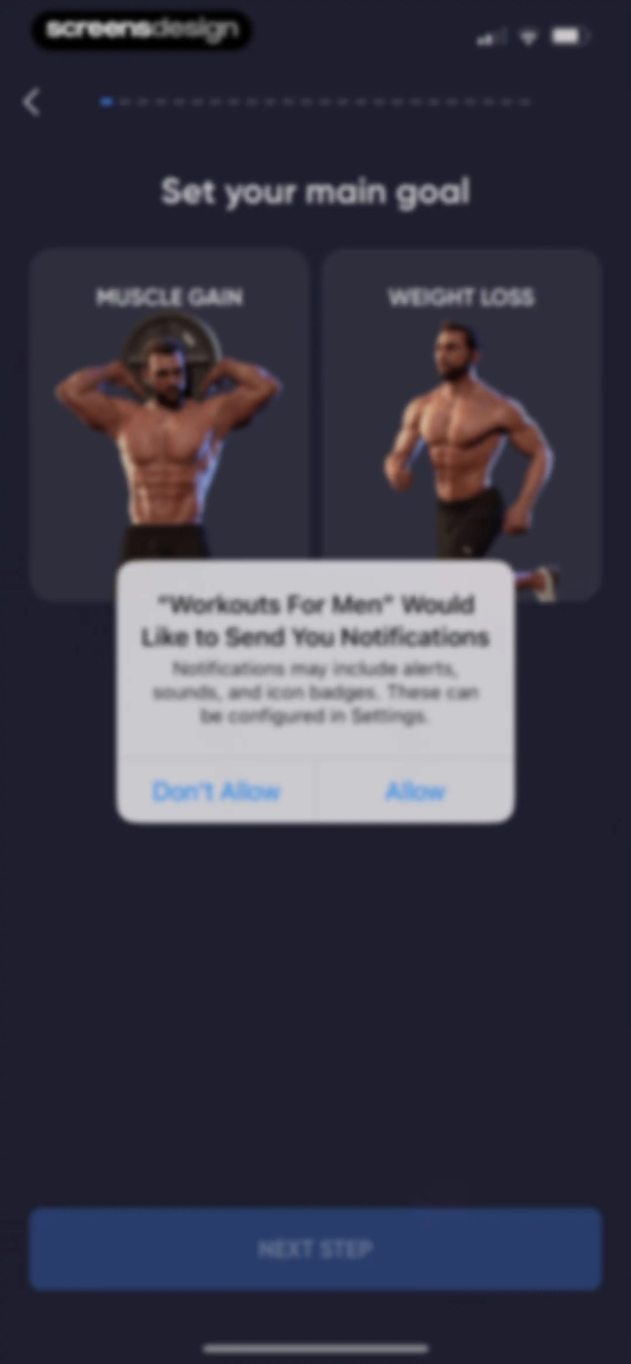 Workouts For Men: Gym & Home screen 3
