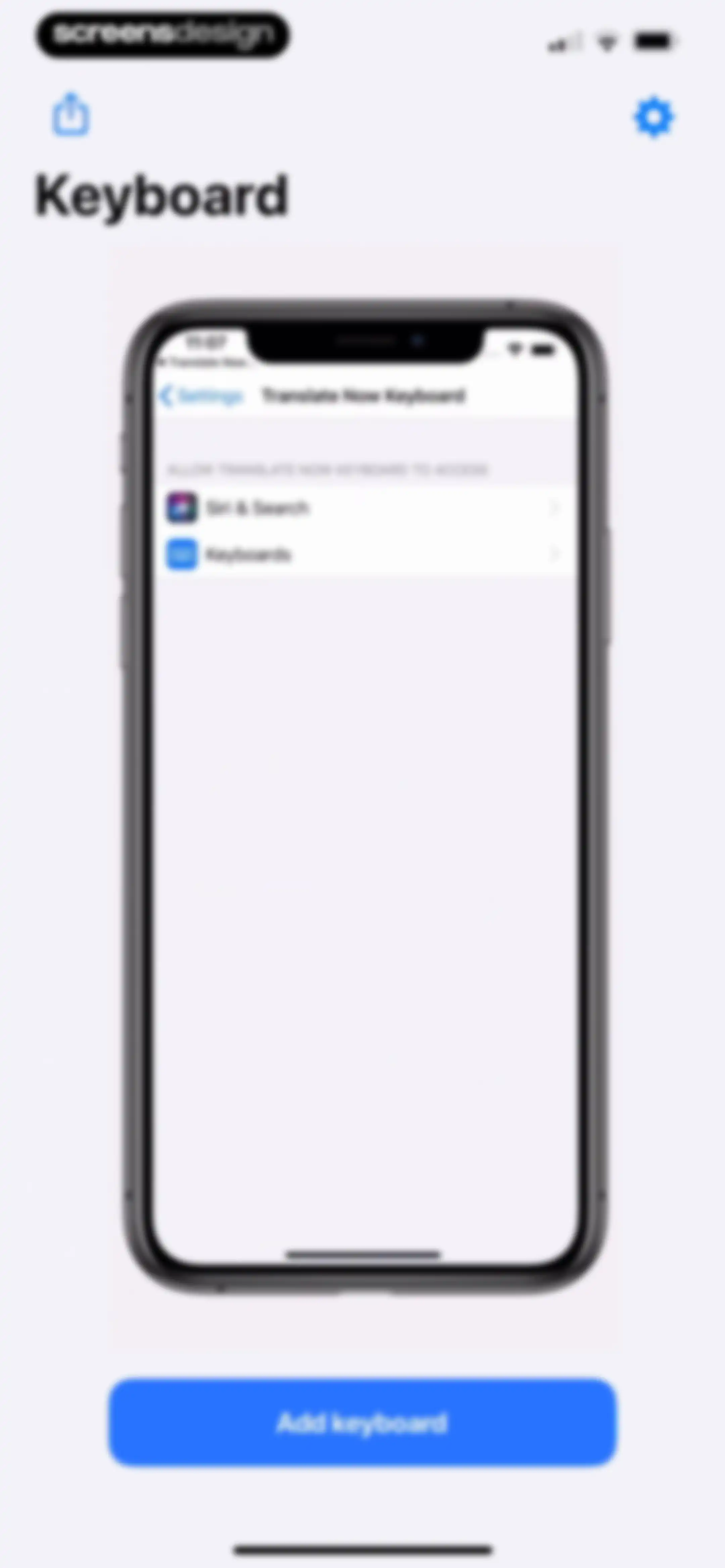 Translator Keyboard - Language screen 8