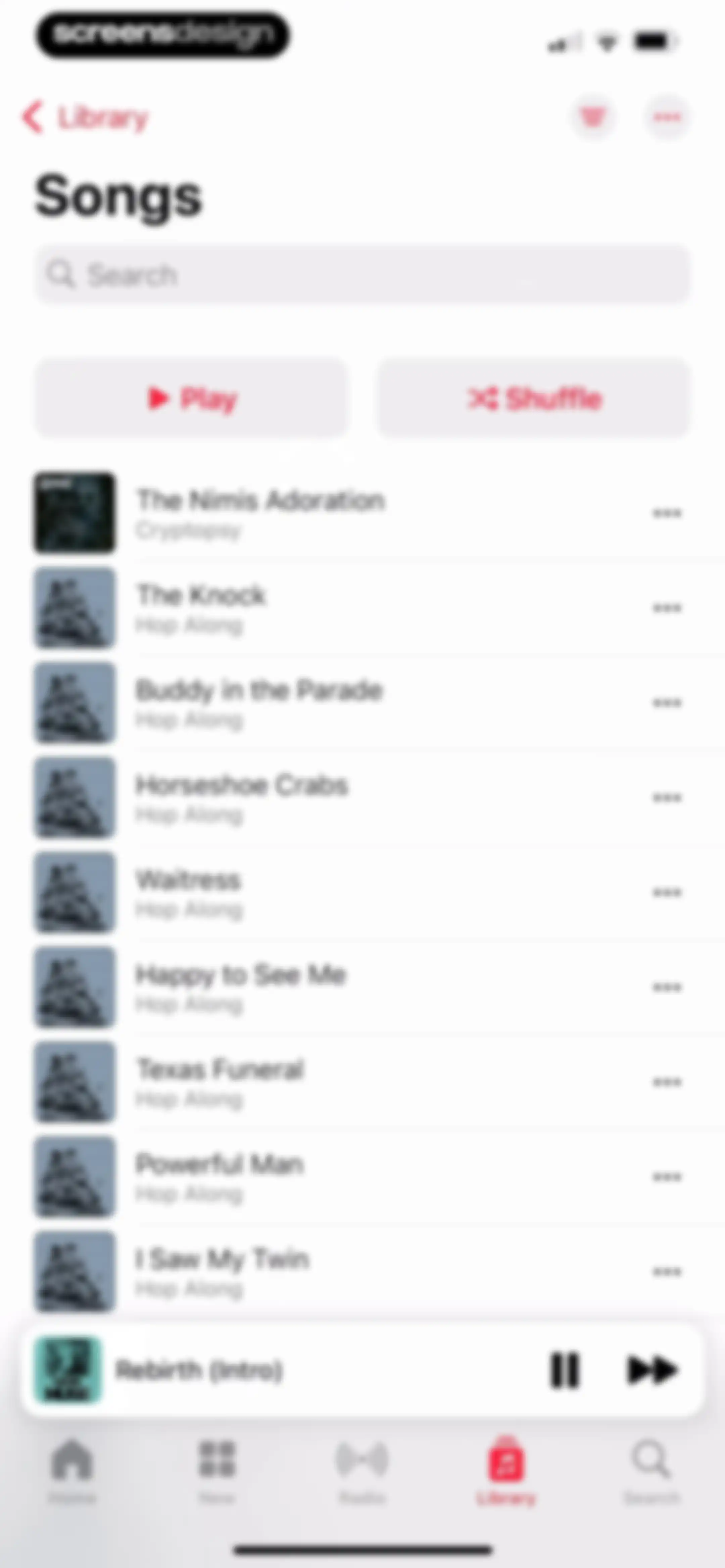 Apple Music screen 130